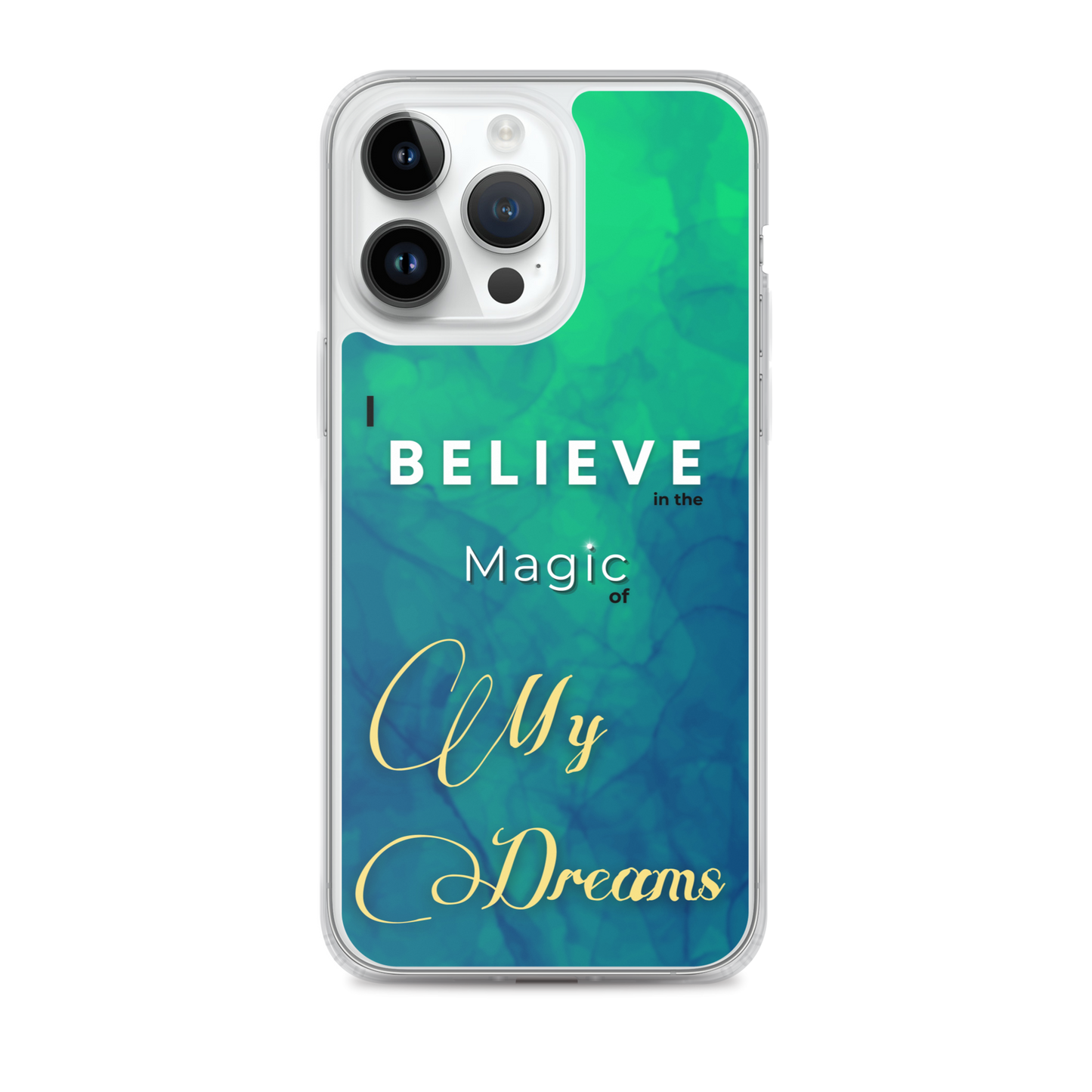 CLEAR iPHONE CASE - Tranquil Tide