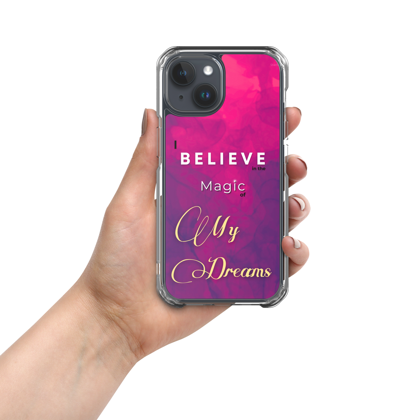 CLEAR iPHONE CASE - Tranquil Tide
