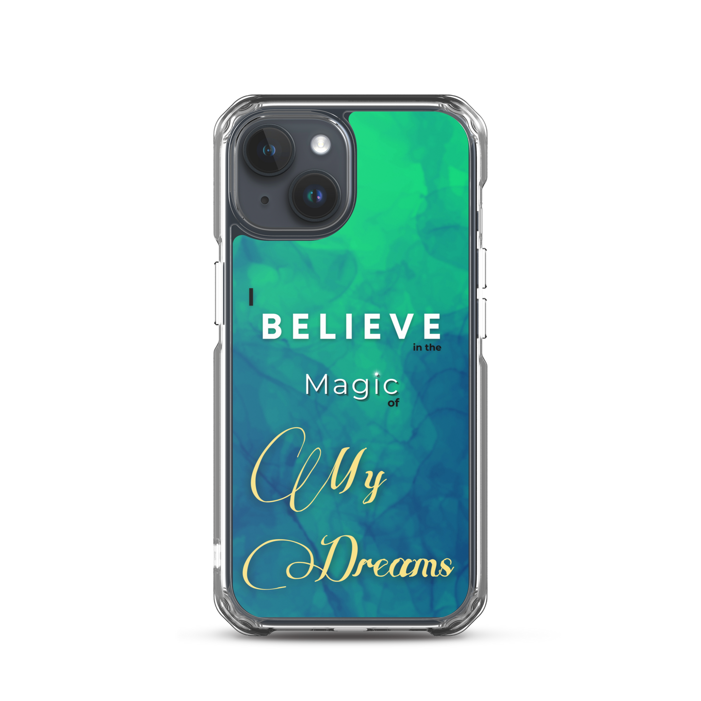 CLEAR iPHONE CASE - Tranquil Tide