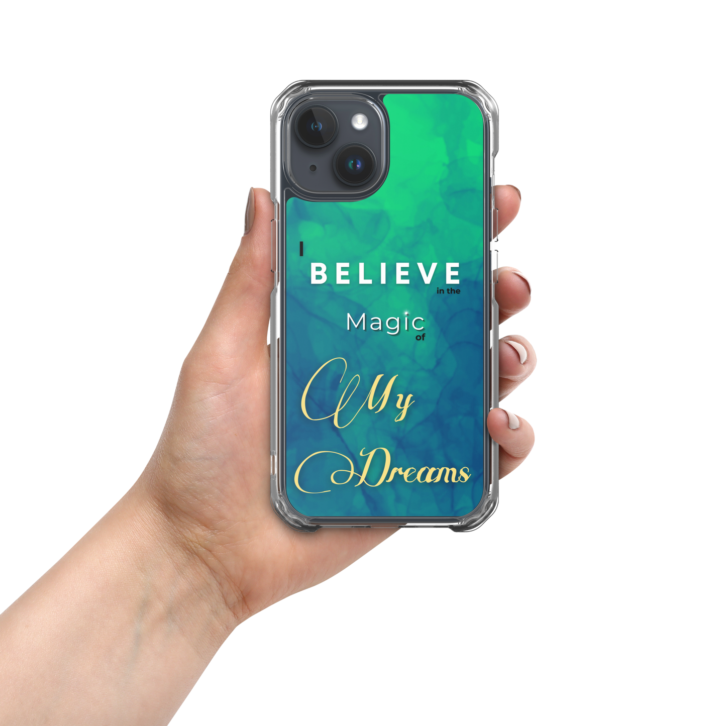CLEAR iPHONE CASE - Tranquil Tide