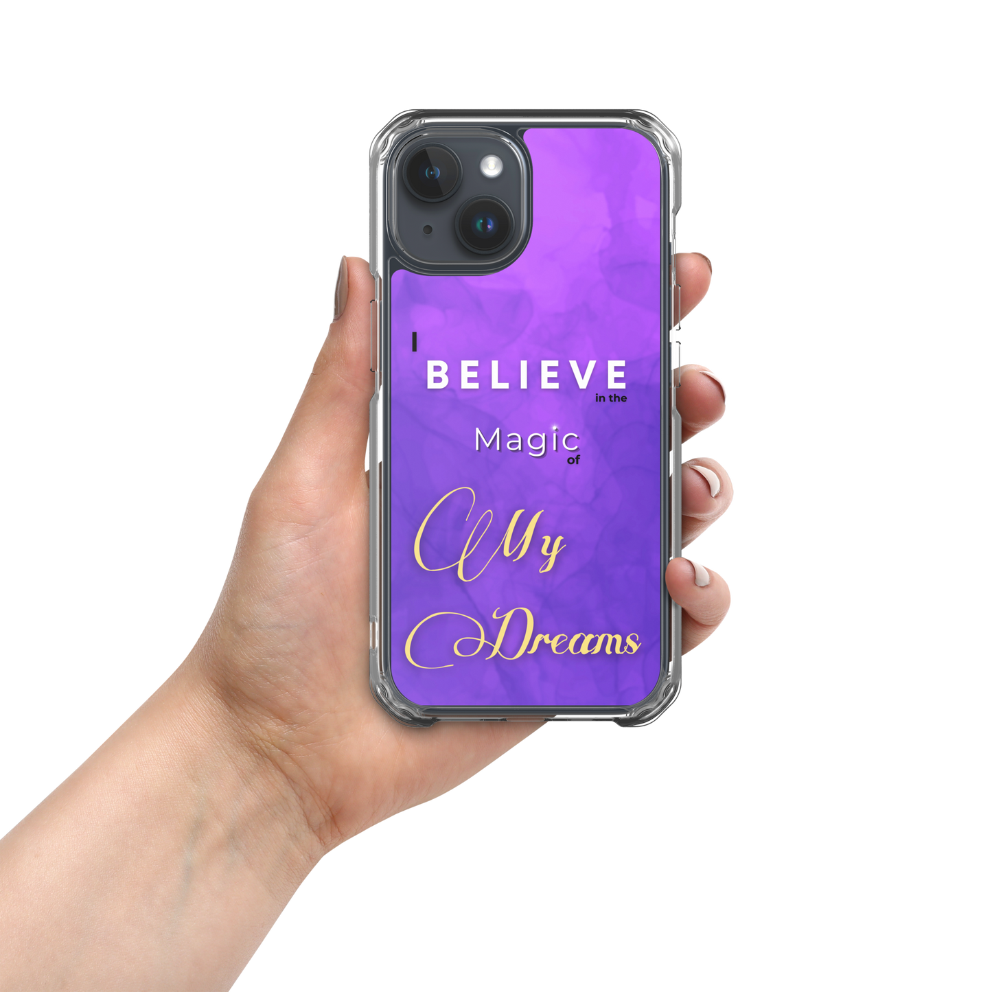 CLEAR iPHONE CASE - Tranquil Tide