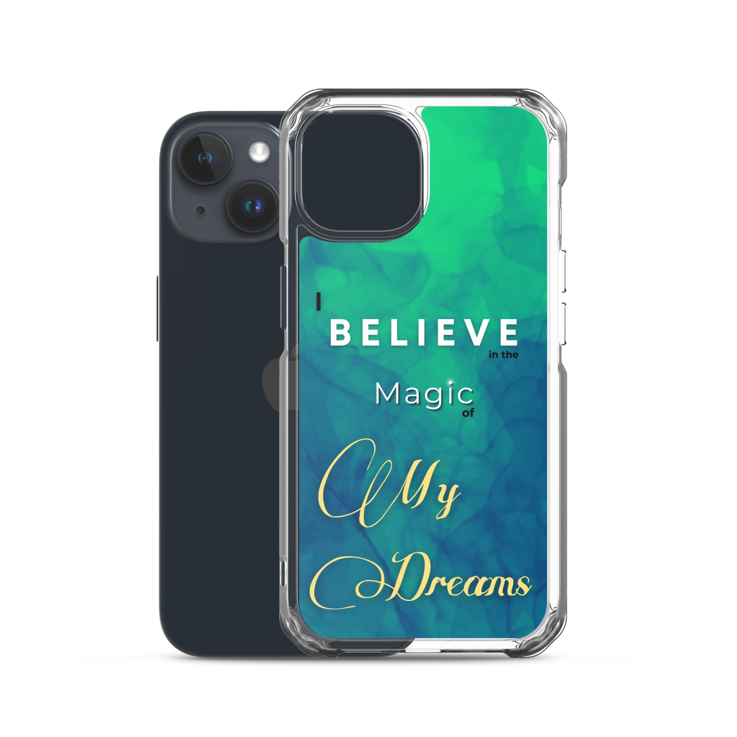 CLEAR iPHONE CASE - Tranquil Tide