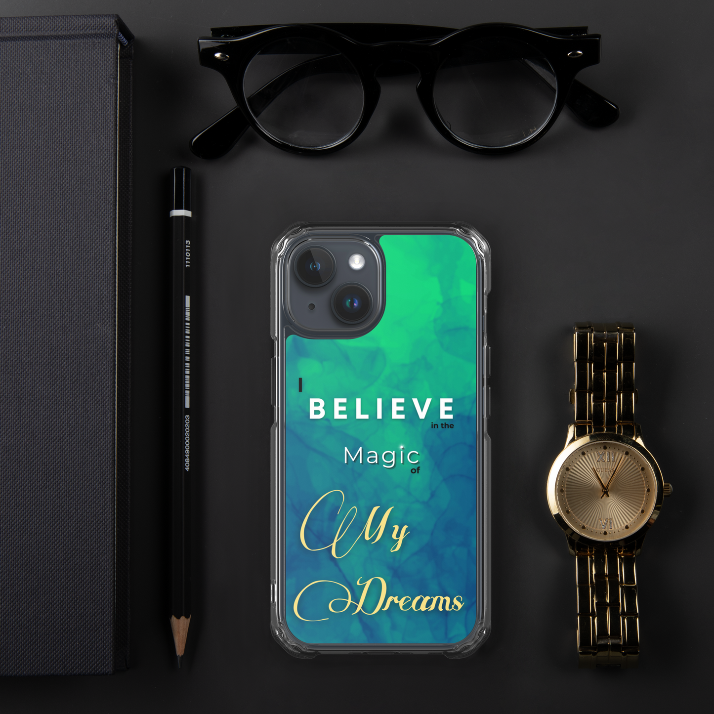CLEAR iPHONE CASE - Tranquil Tide