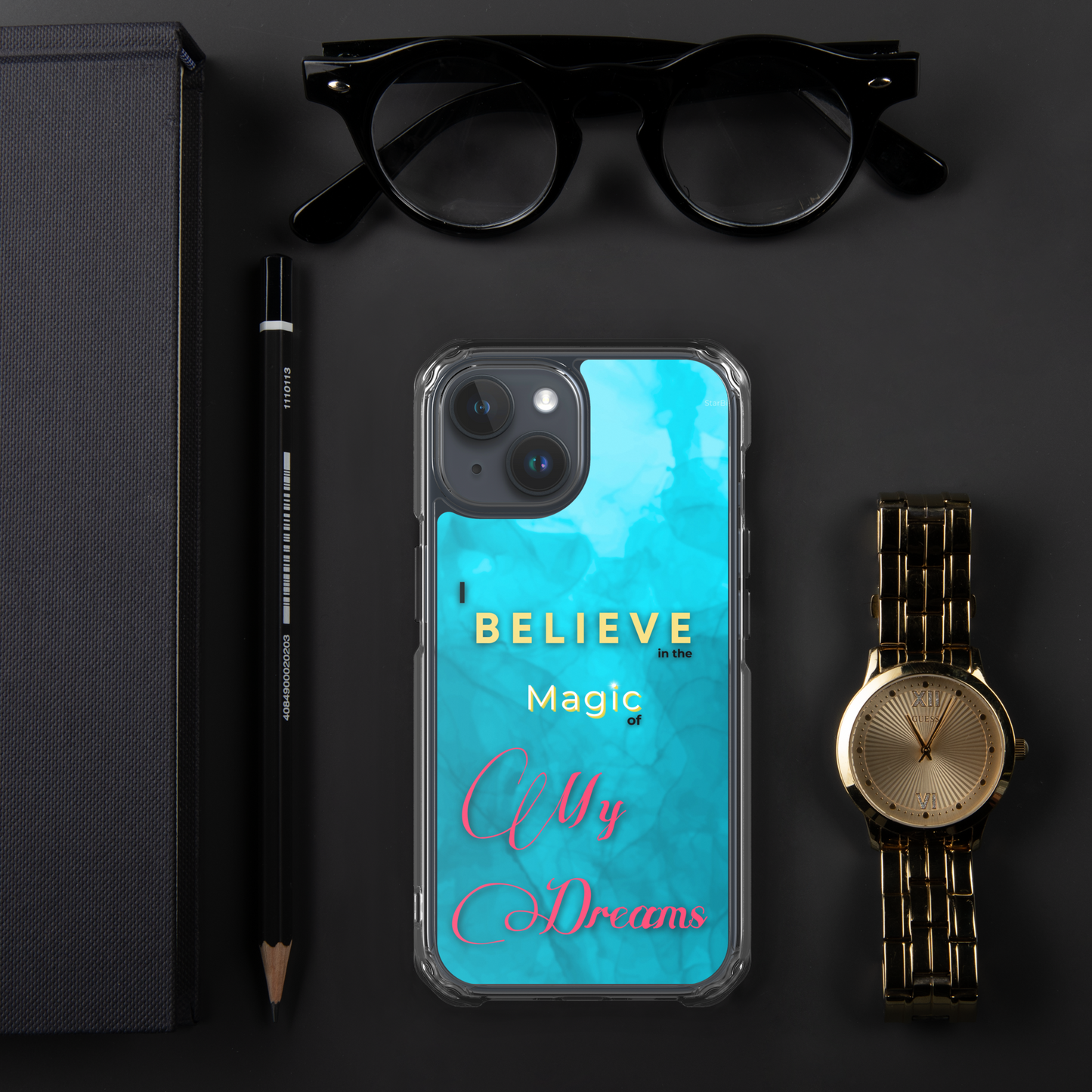 CLEAR iPHONE CASE - Tranquil Tide