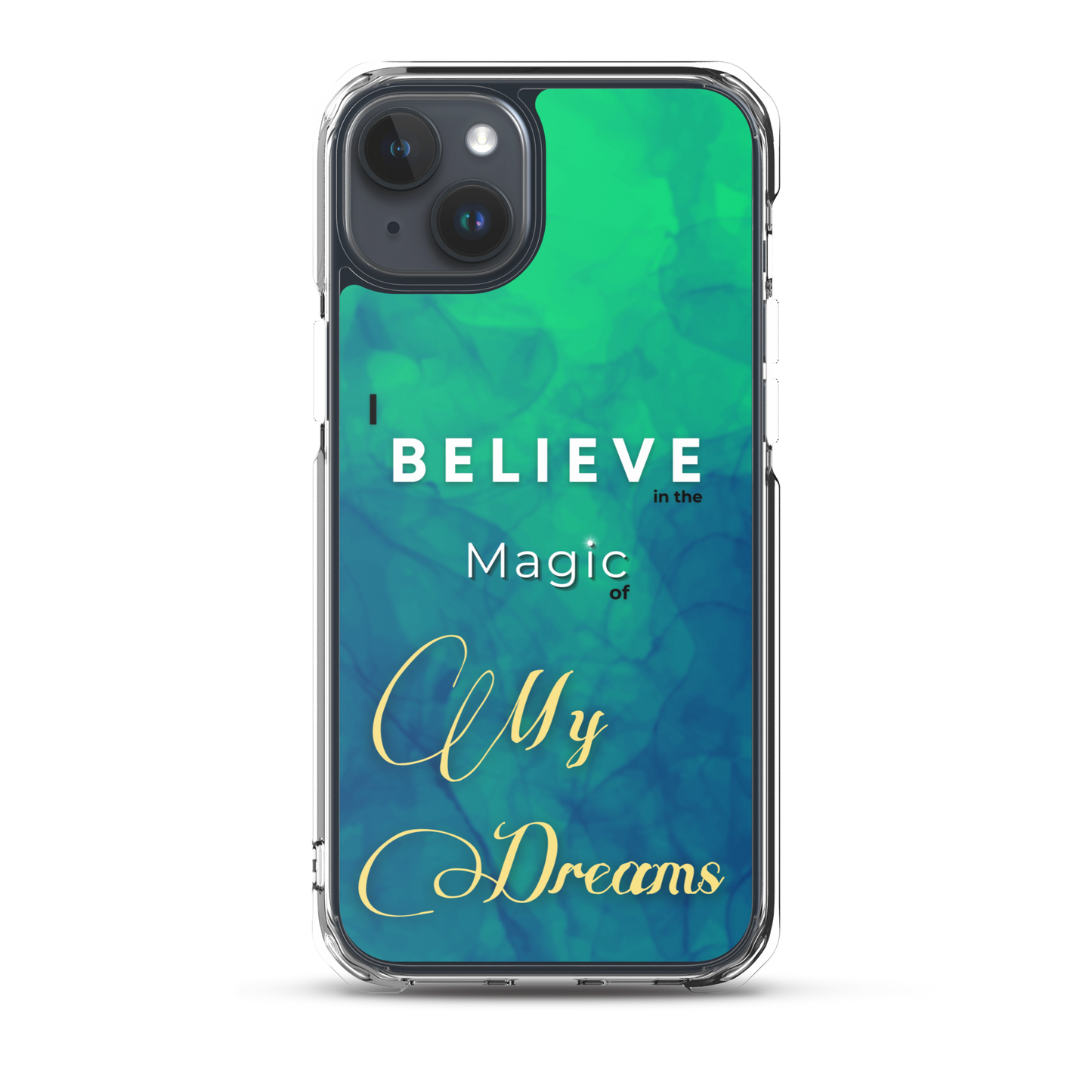 CLEAR iPHONE CASE - Tranquil Tide