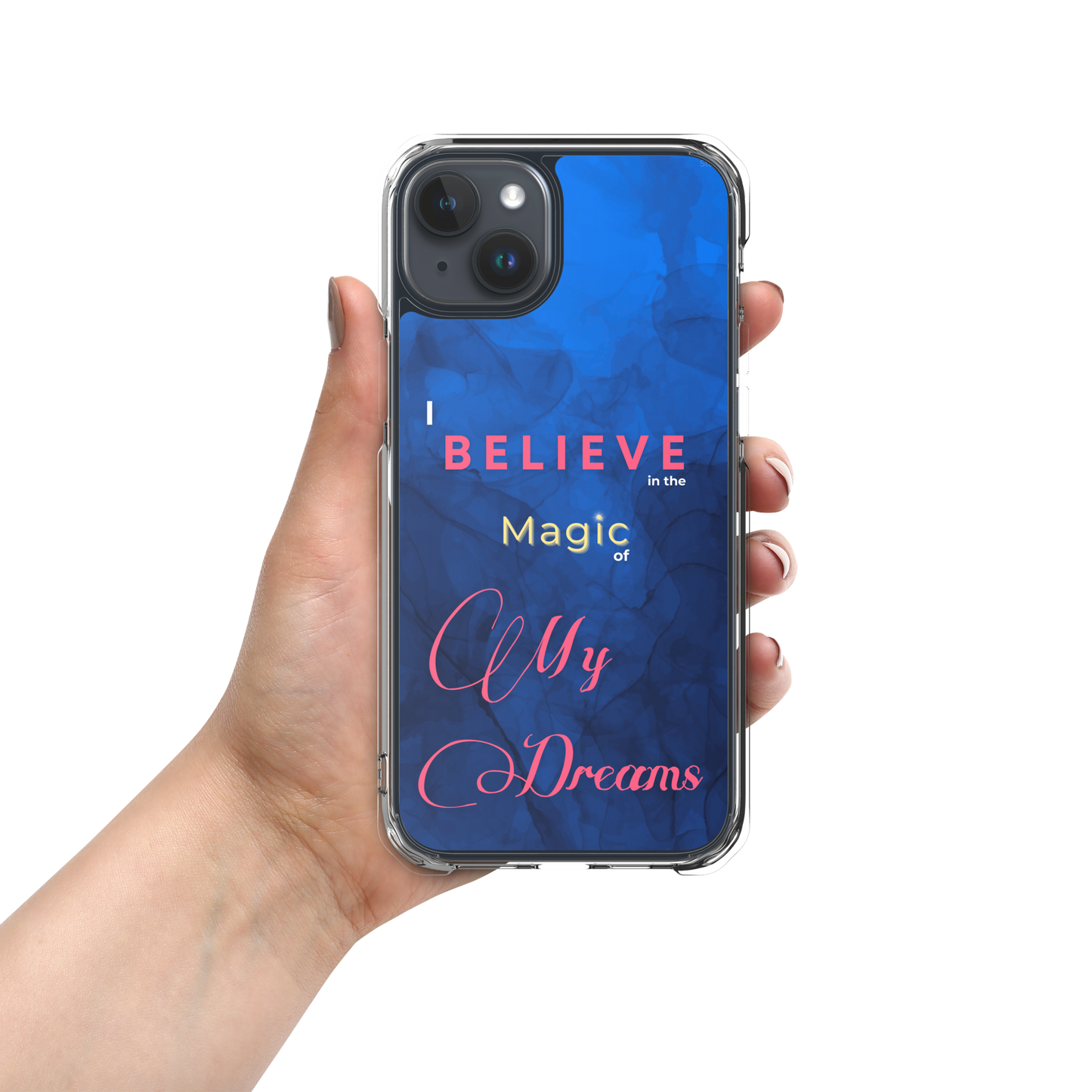 CLEAR iPHONE CASE - Tranquil Tide