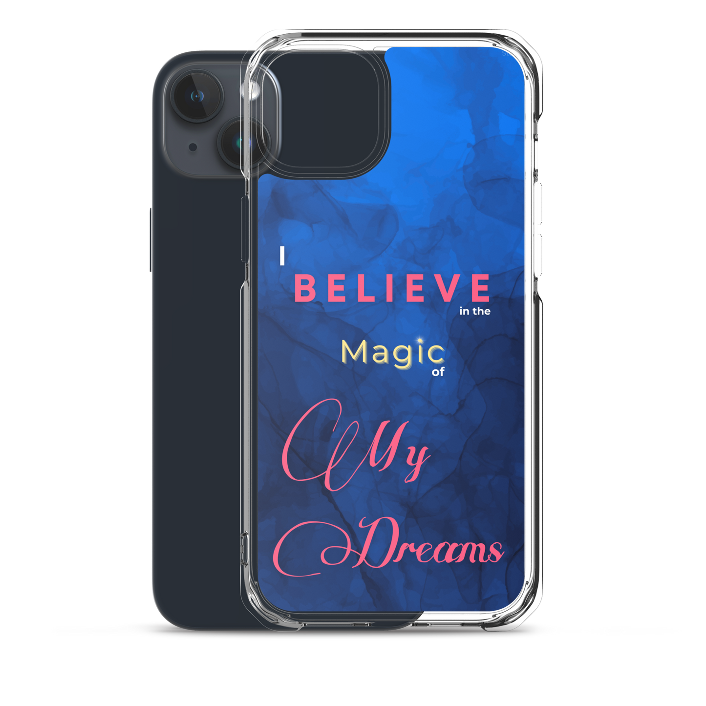 CLEAR iPHONE CASE - Tranquil Tide