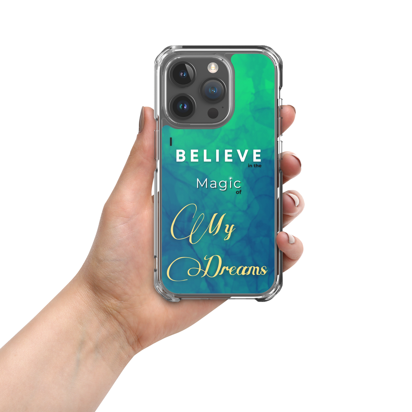 CLEAR iPHONE CASE - Tranquil Tide