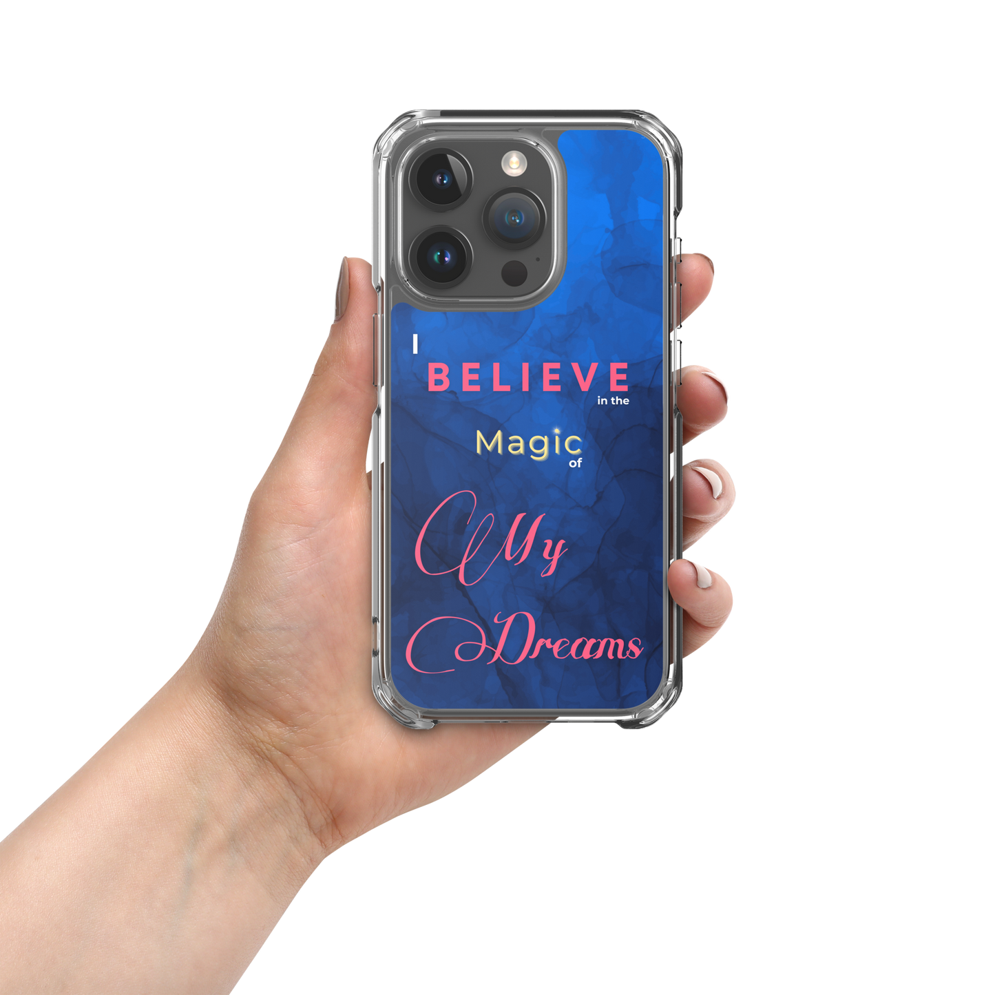 CLEAR iPHONE CASE - Tranquil Tide