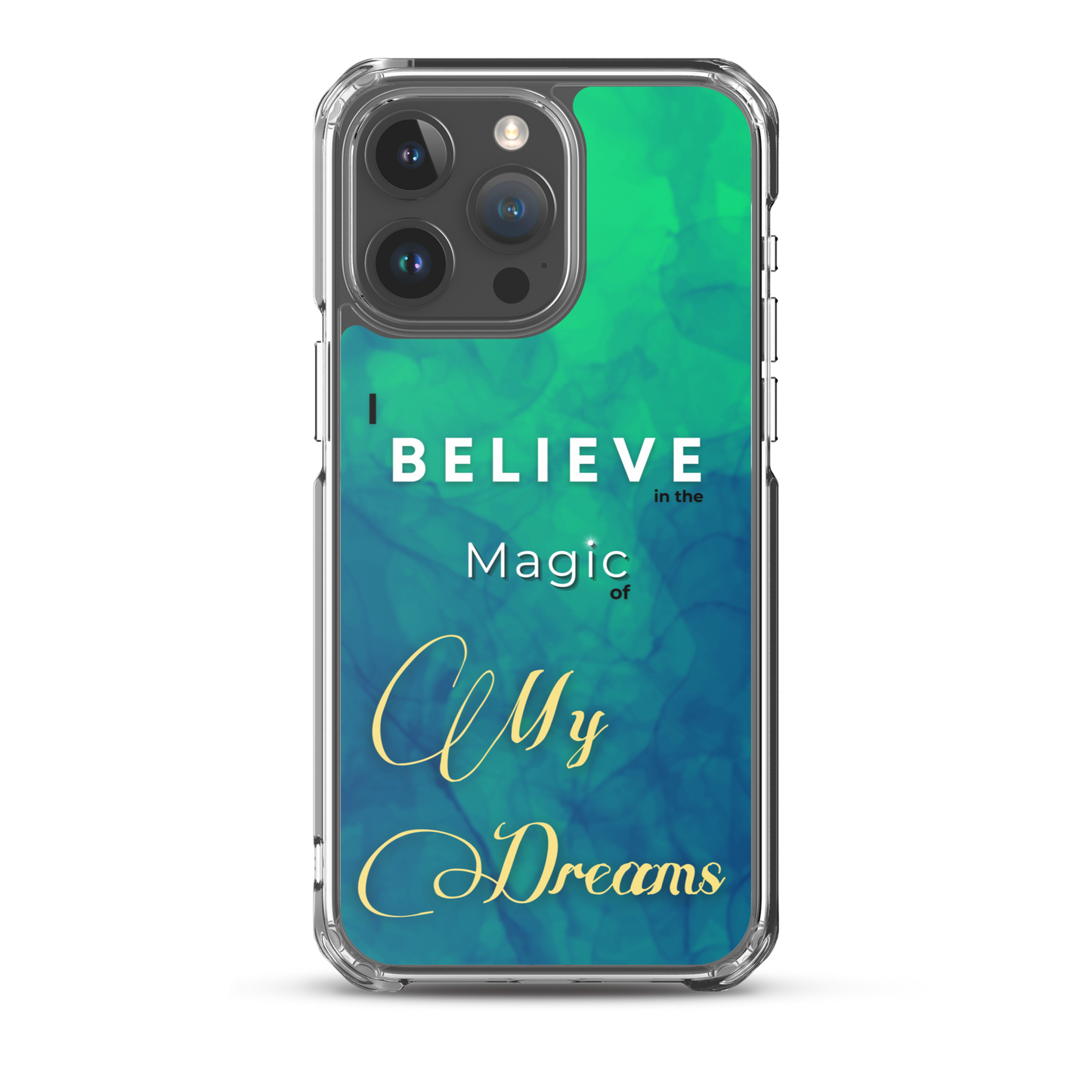 CLEAR iPHONE CASE - Tranquil Tide