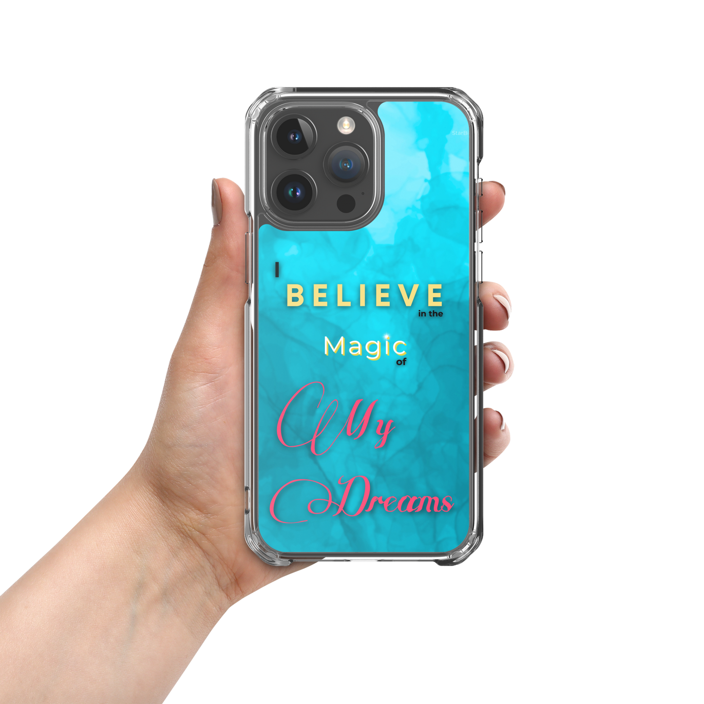 CLEAR iPHONE CASE - Tranquil Tide