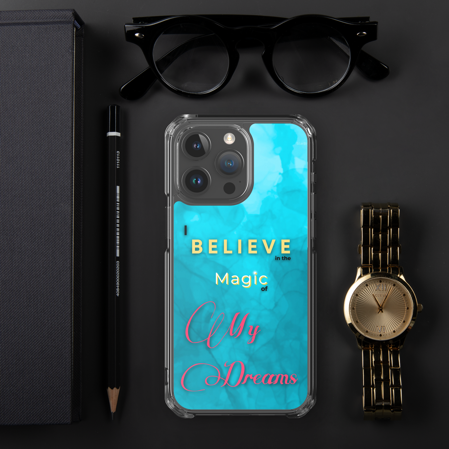 CLEAR iPHONE CASE - Tranquil Tide