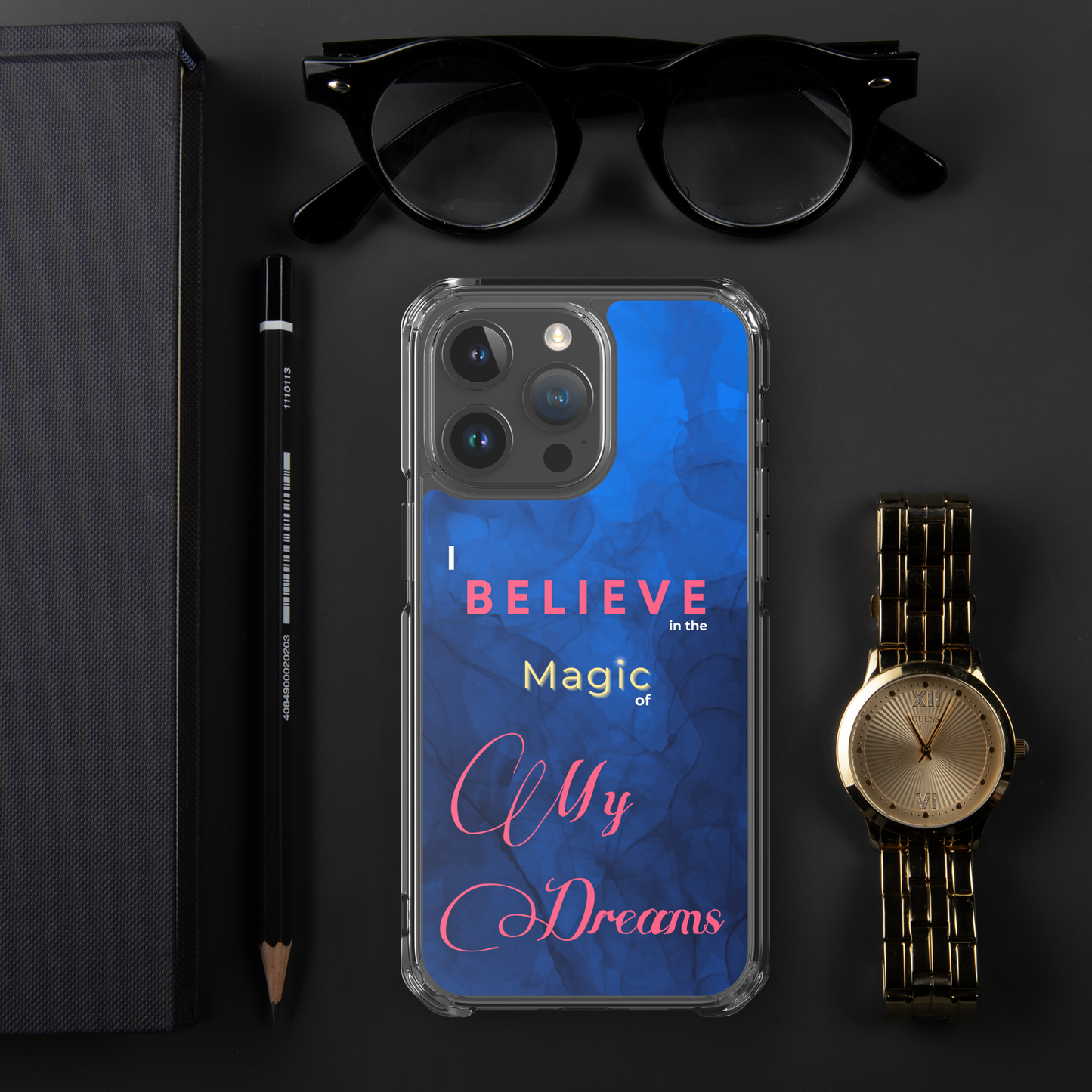 CLEAR iPHONE CASE - Tranquil Tide