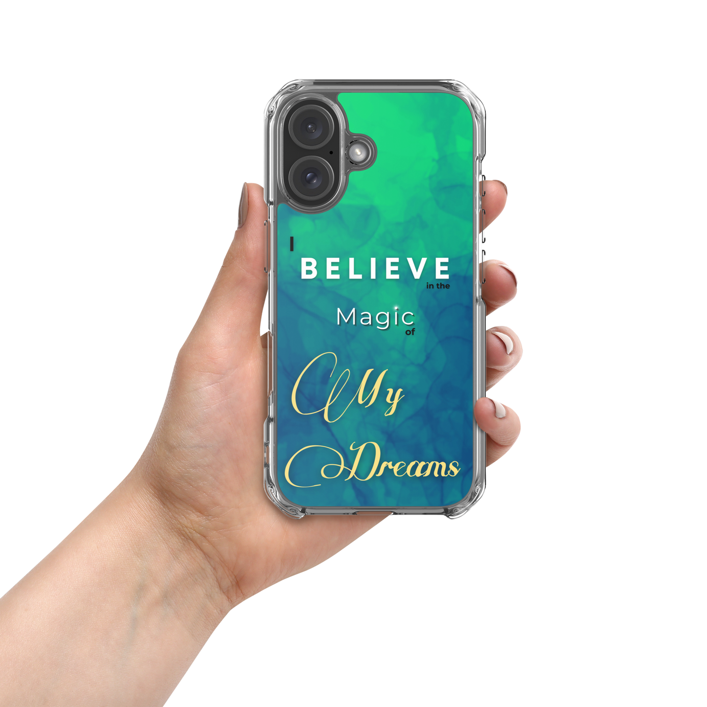 CLEAR iPHONE CASE - Tranquil Tide
