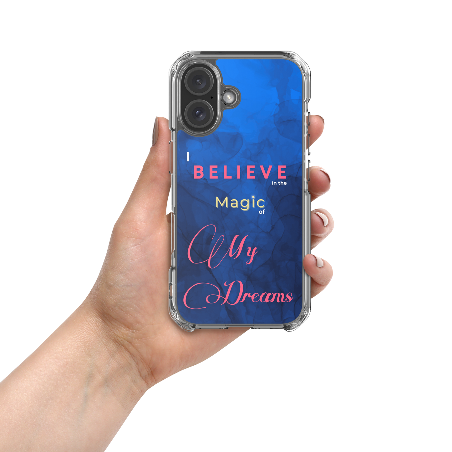 CLEAR iPHONE CASE - Tranquil Tide