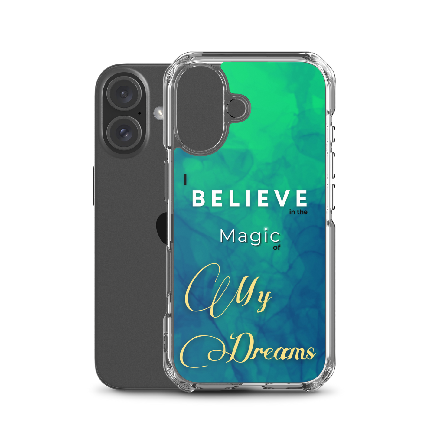 CLEAR iPHONE CASE - Tranquil Tide