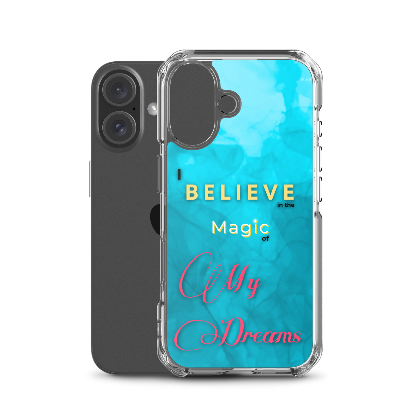 CLEAR iPHONE CASE - Tranquil Tide
