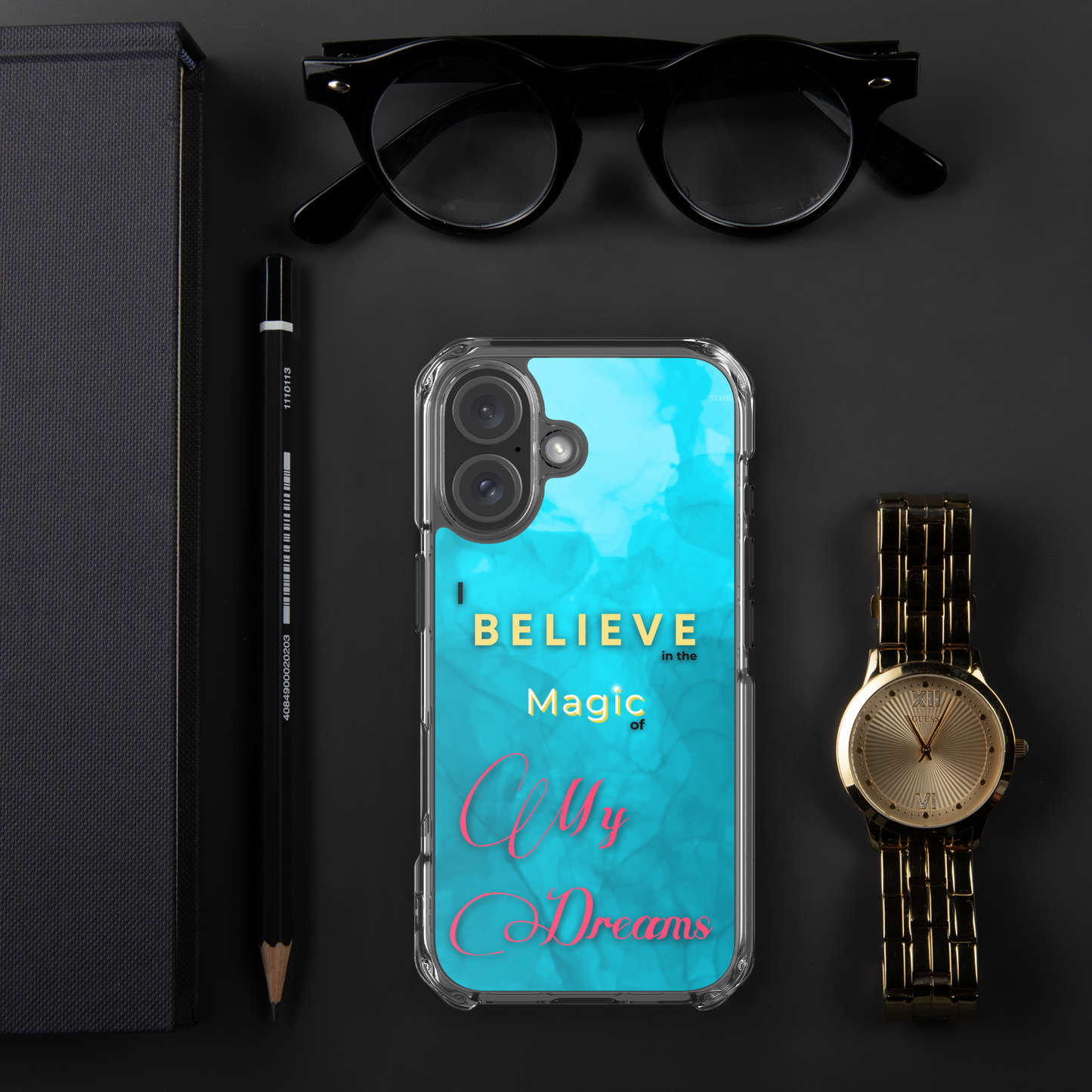 CLEAR iPHONE CASE - Tranquil Tide
