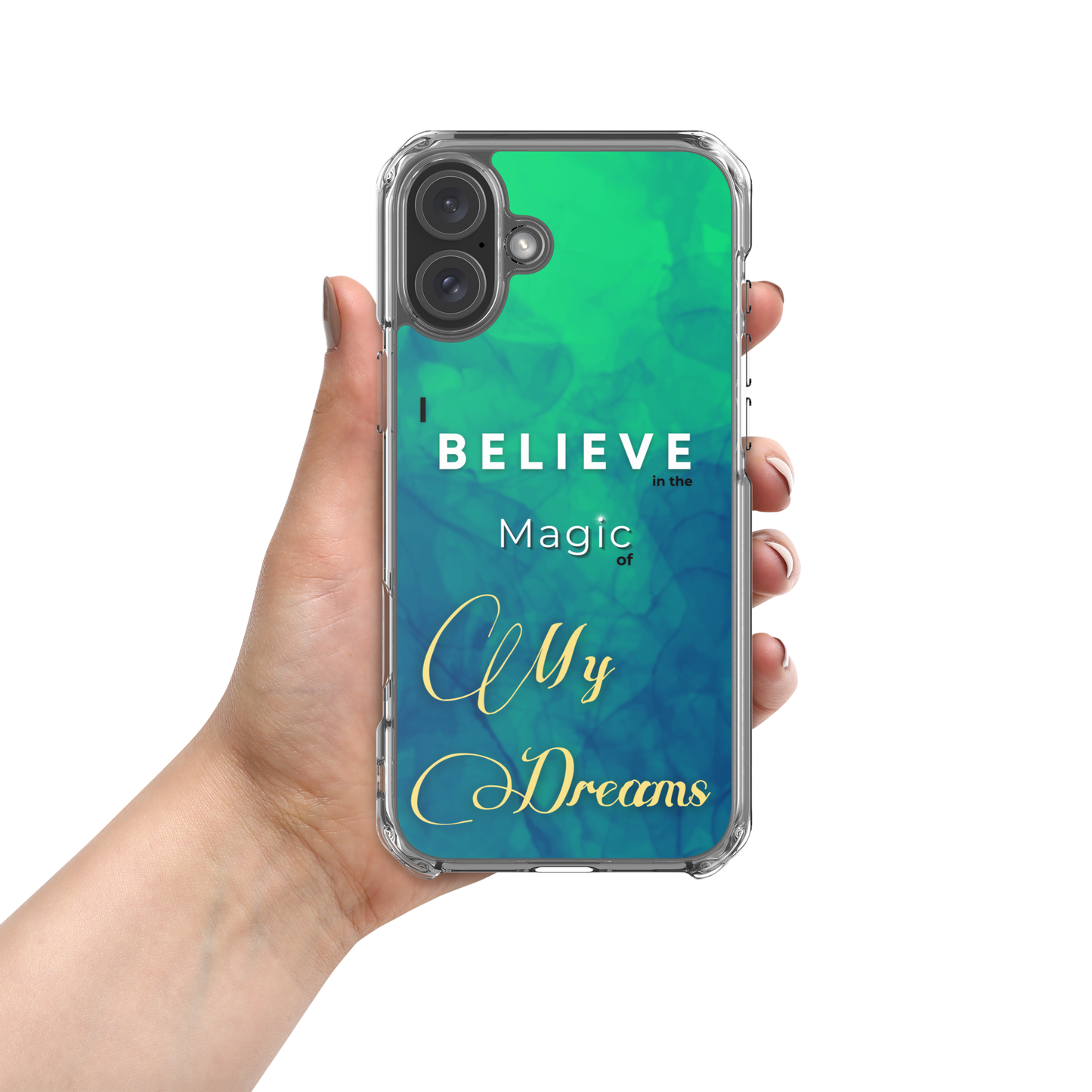 CLEAR iPHONE CASE - Tranquil Tide