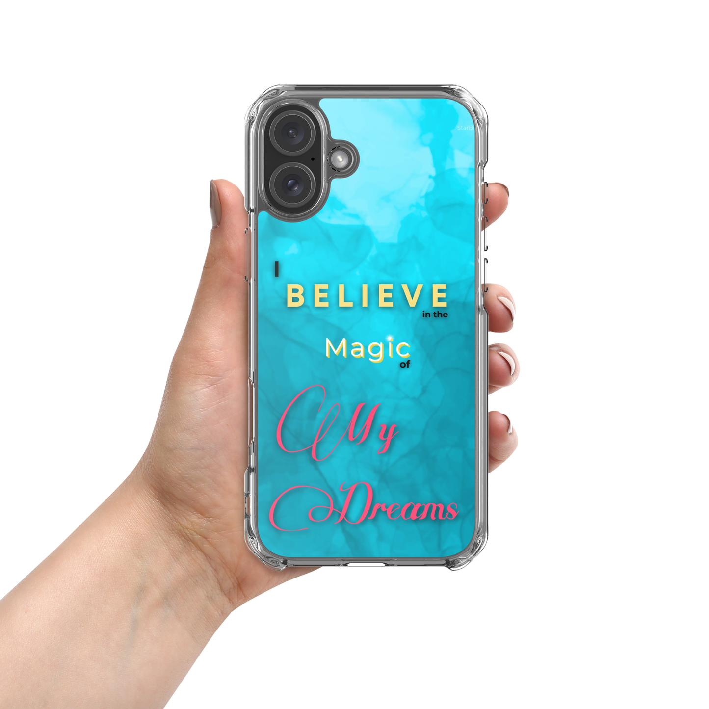 CLEAR iPHONE CASE - Tranquil Tide