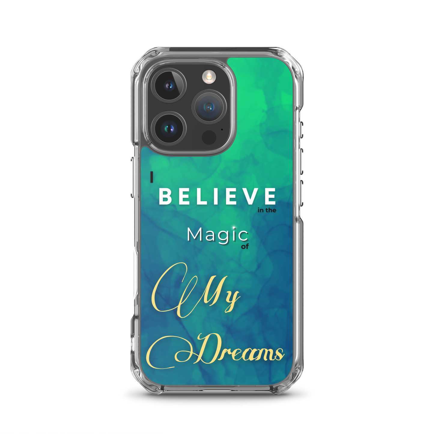 CLEAR iPHONE CASE - Tranquil Tide