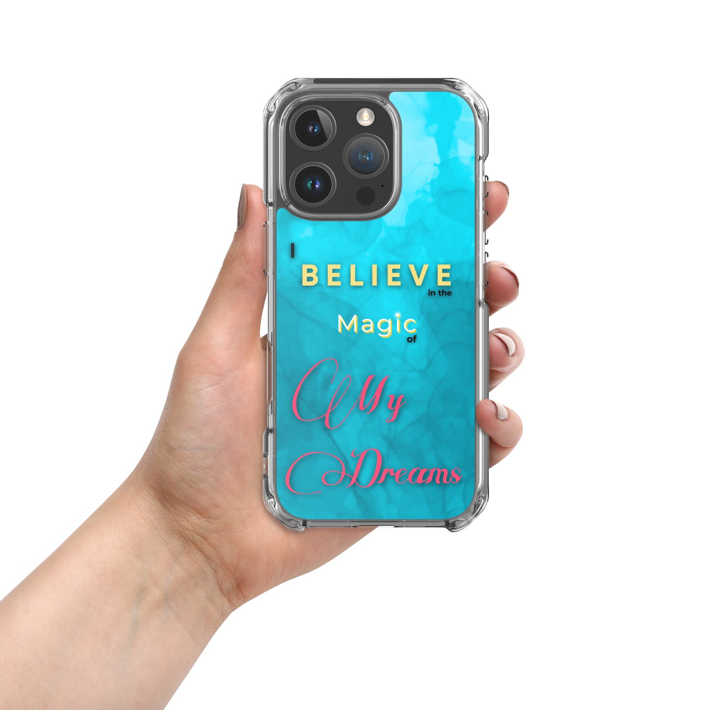 CLEAR iPHONE CASE - Tranquil Tide