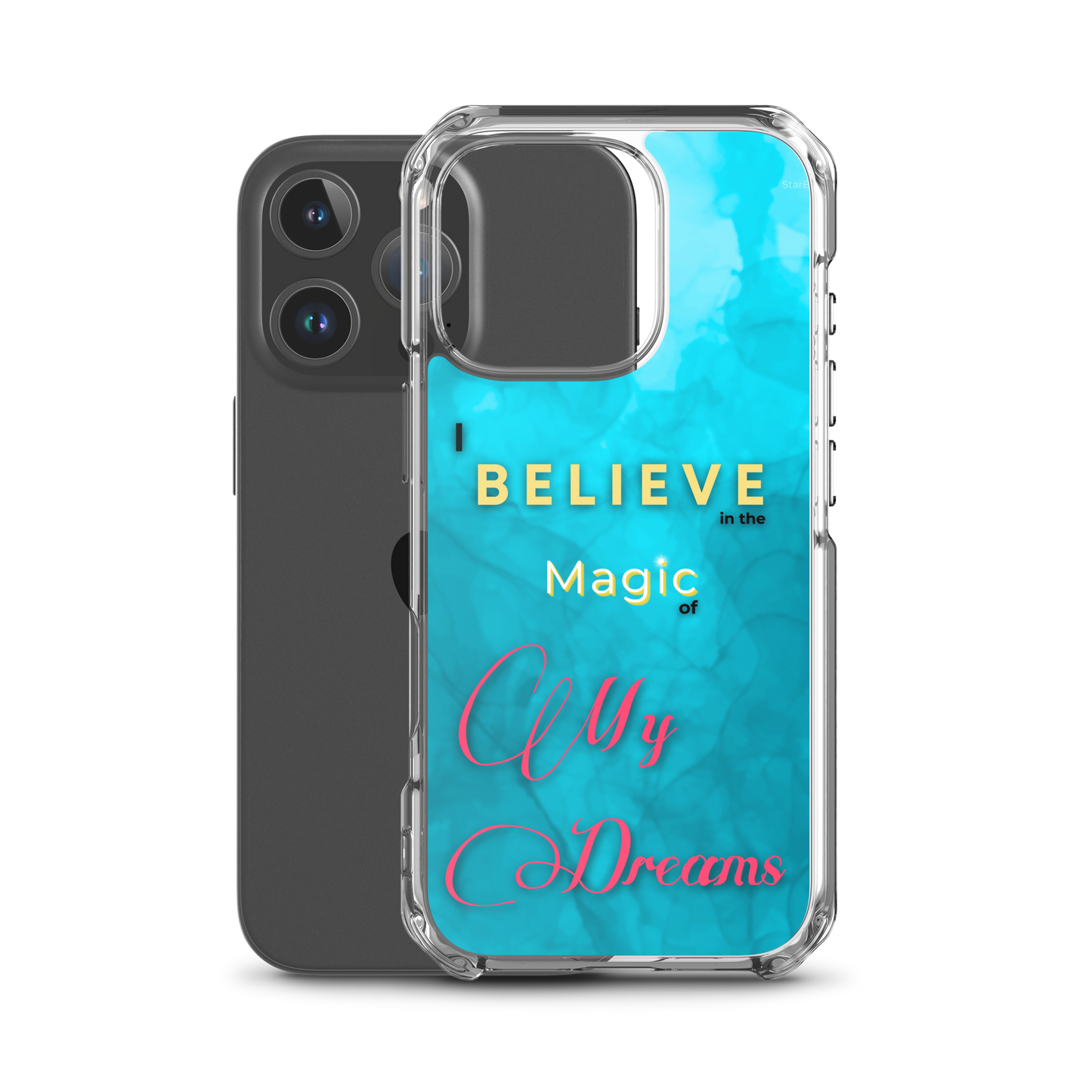 CLEAR iPHONE CASE - Tranquil Tide
