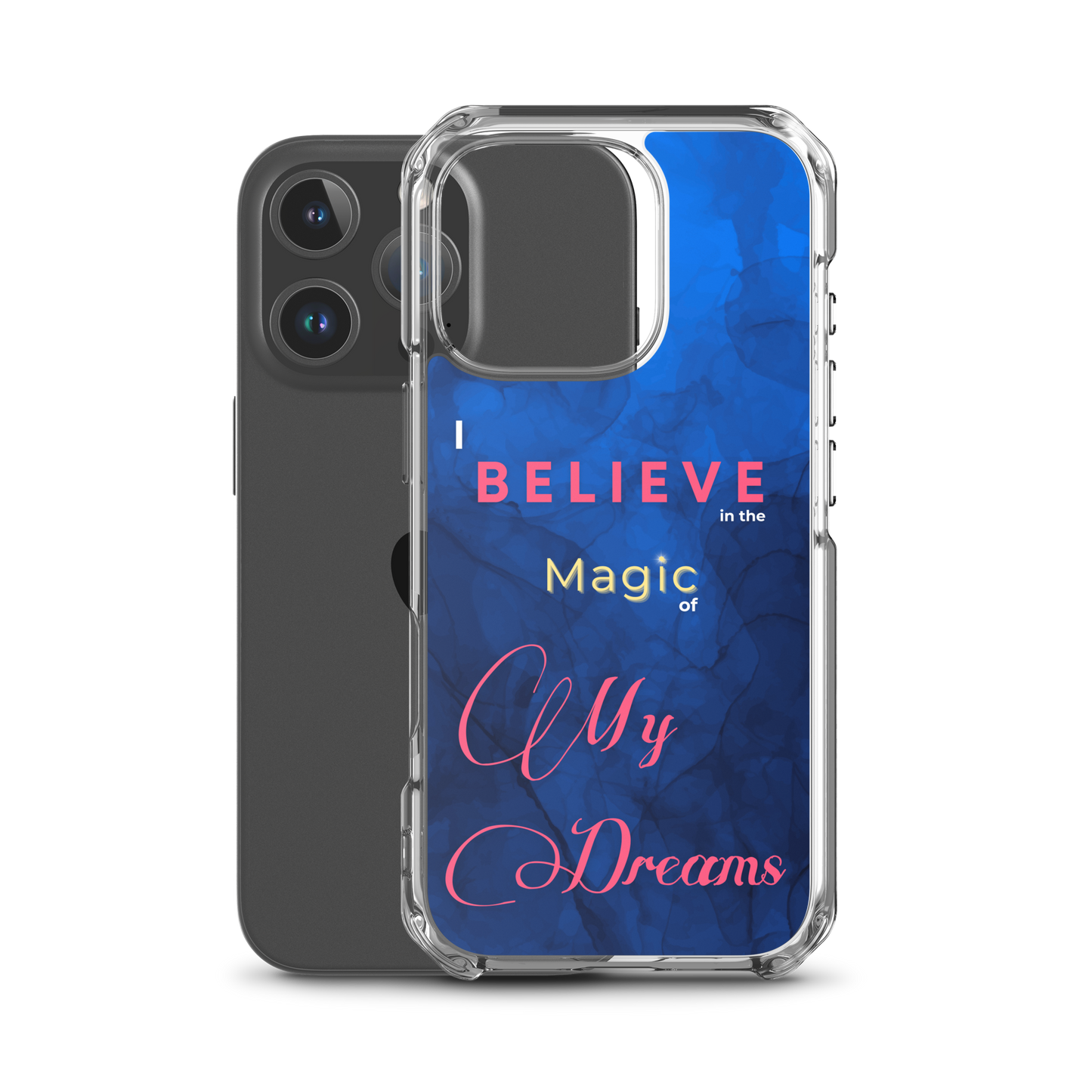 CLEAR iPHONE CASE - Tranquil Tide