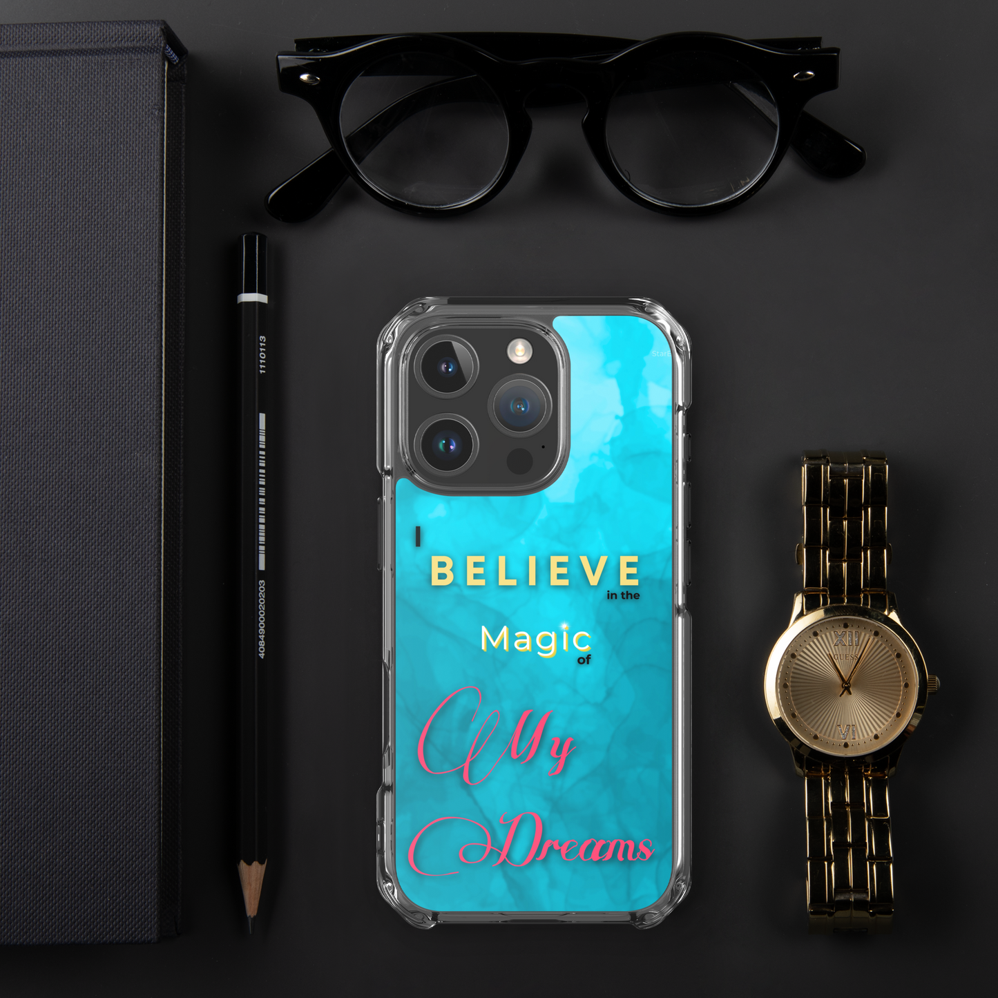 CLEAR iPHONE CASE - Tranquil Tide