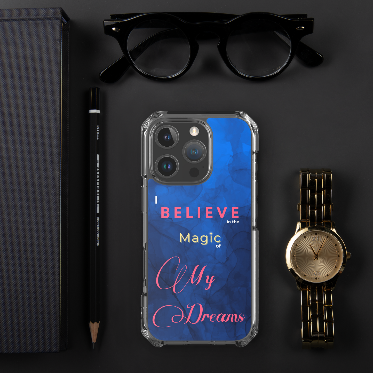 CLEAR iPHONE CASE - Tranquil Tide