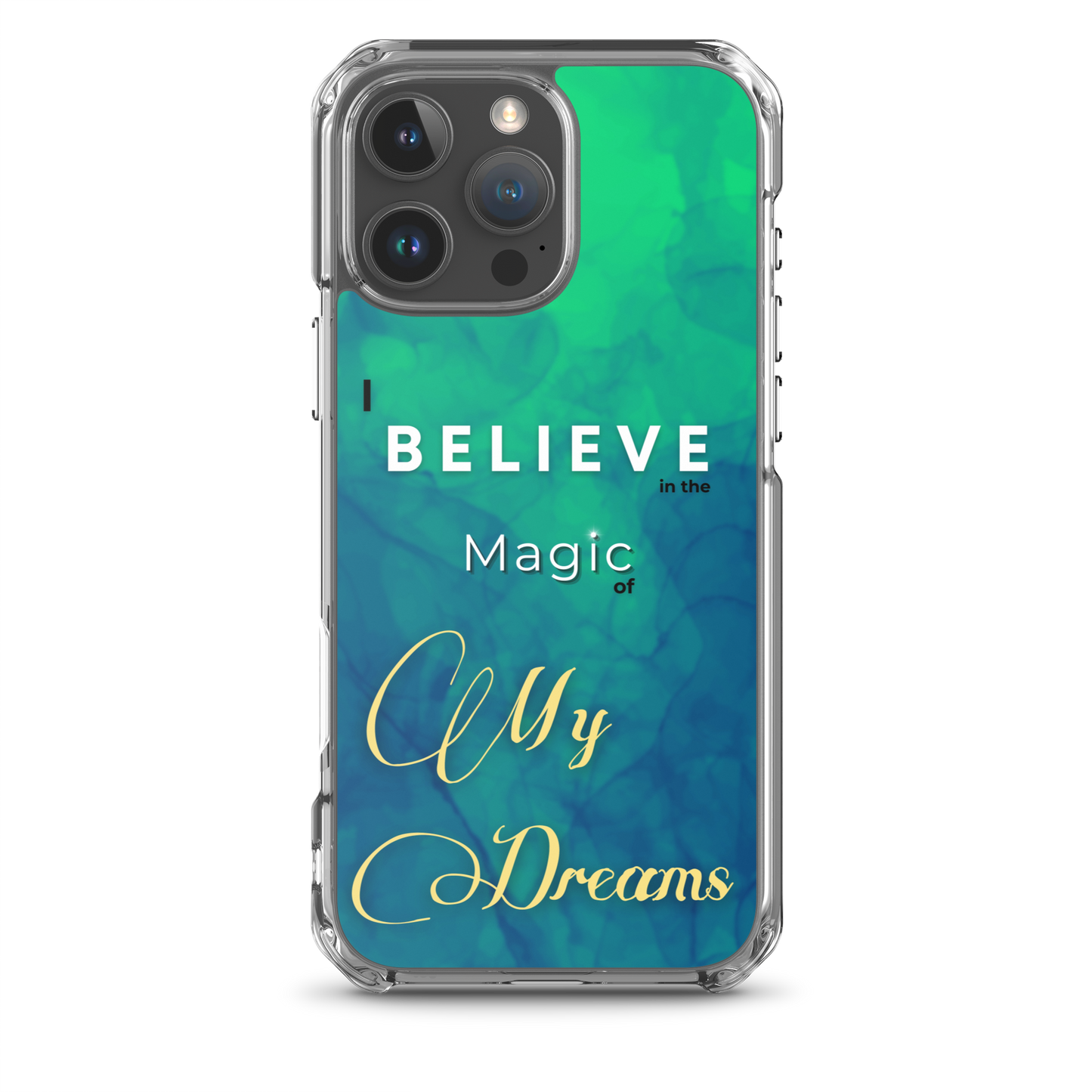 CLEAR iPHONE CASE - Tranquil Tide