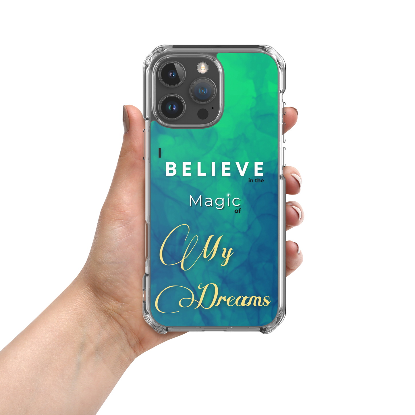 CLEAR iPHONE CASE - Tranquil Tide