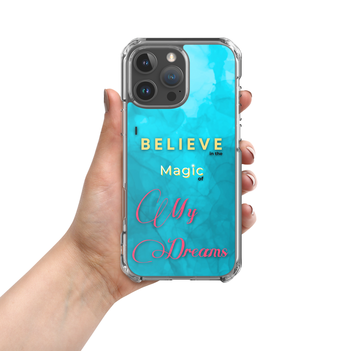 CLEAR iPHONE CASE - Tranquil Tide