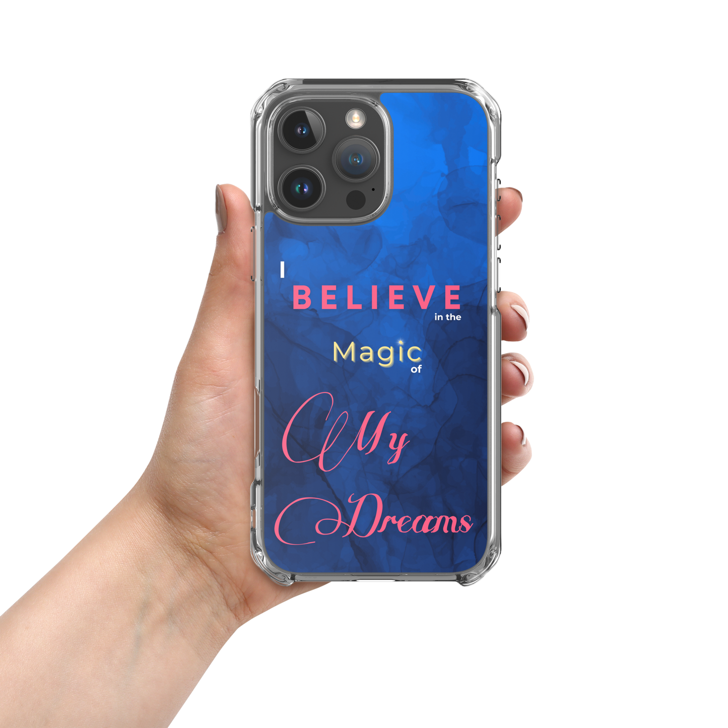CLEAR iPHONE CASE - Tranquil Tide