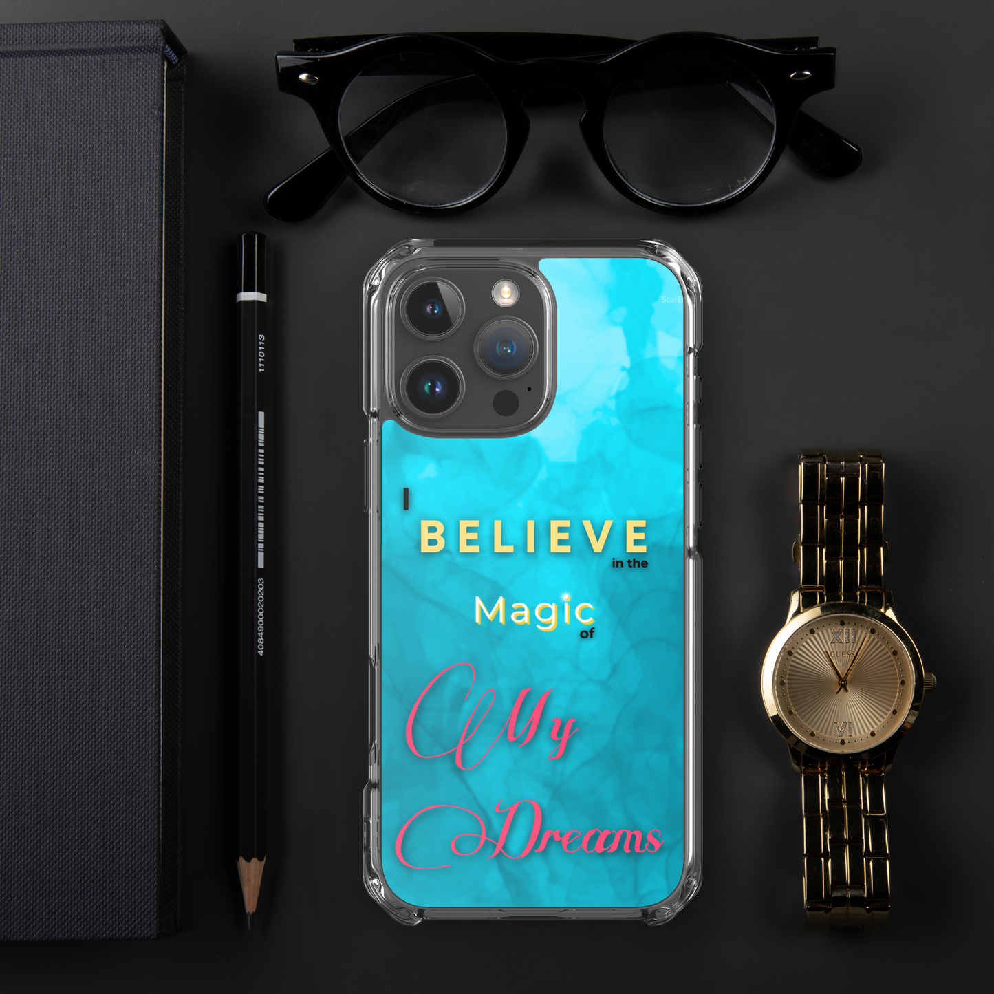 CLEAR iPHONE CASE - Tranquil Tide
