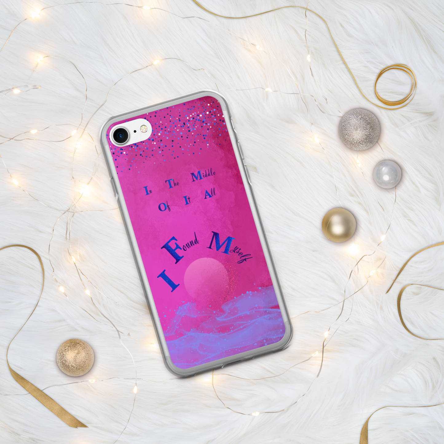 CleariPhoneCase_CELESTIALDREAMS_FuchsiaFusion_7/8_StarBits