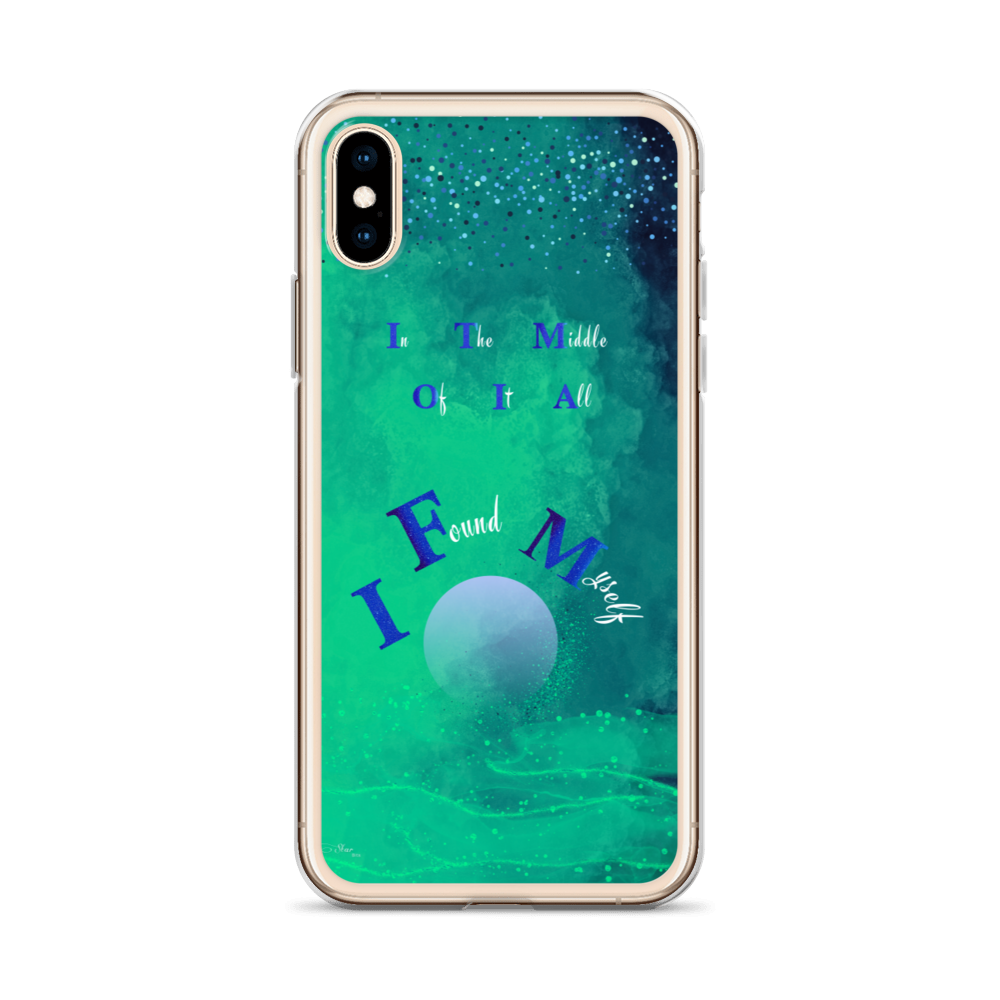 CleariPhoneCase_CELESTIALDREAMS_EmeraldEnigma_X/XS_StarBits