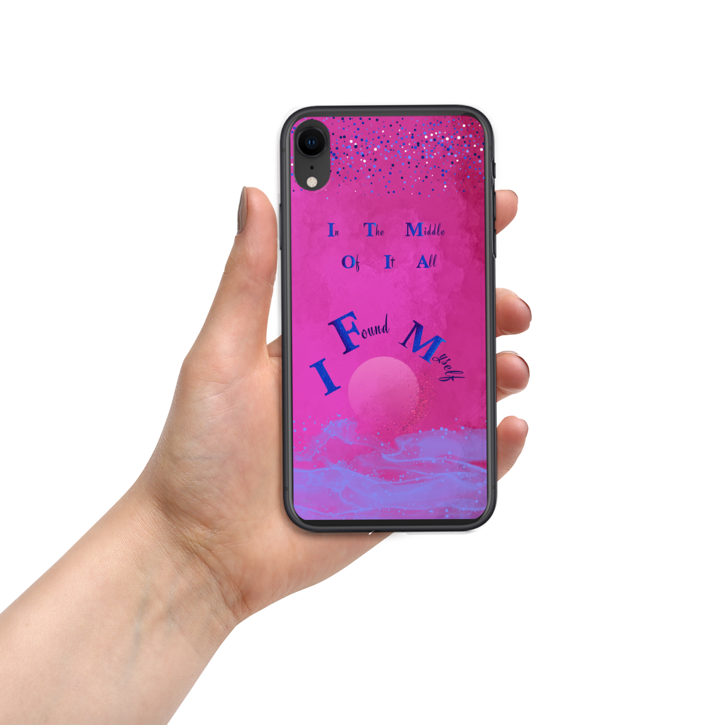 CleariPhoneCase_CELESTIALDREAMS_FuchsiaFusion_XR_StarBits