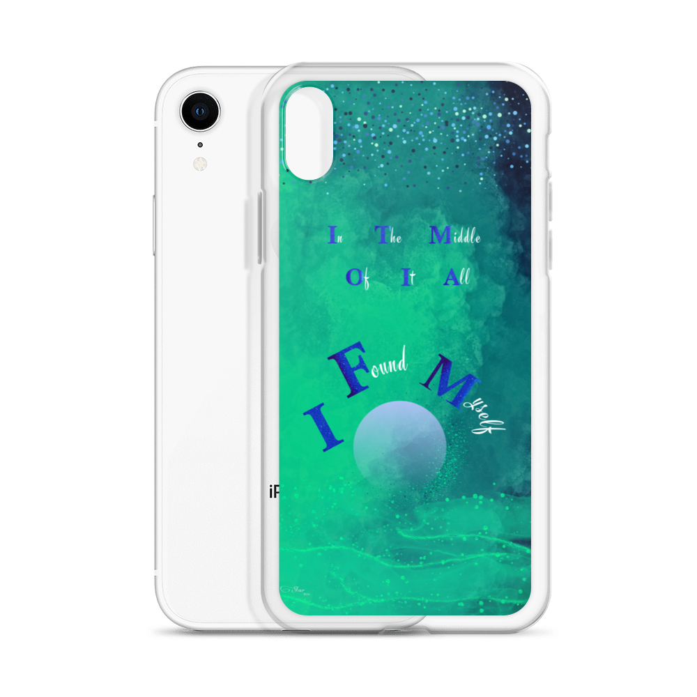 CleariPhoneCase_CELESTIALDREAMS_EmeraldEnigma_XR_StarBits