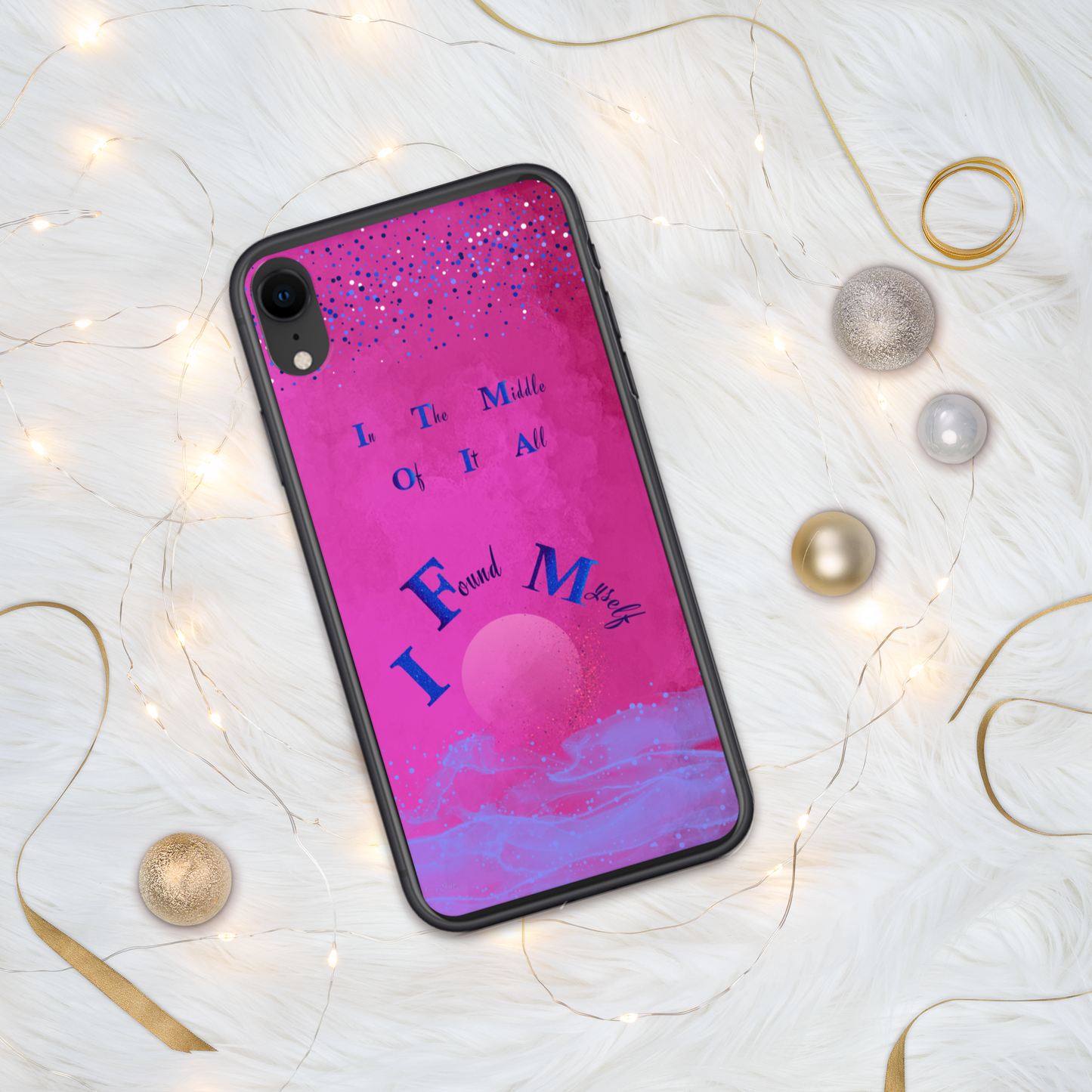 CleariPhoneCase_CELESTIALDREAMS_FuchsiaFusion_XR_StarBits