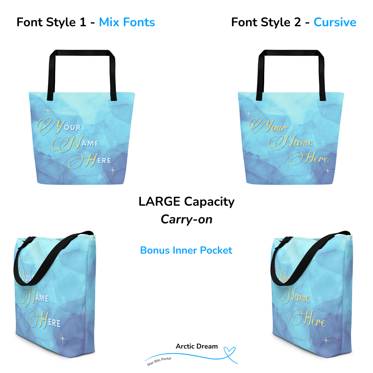 TOTE BAG - Tranquil Tide