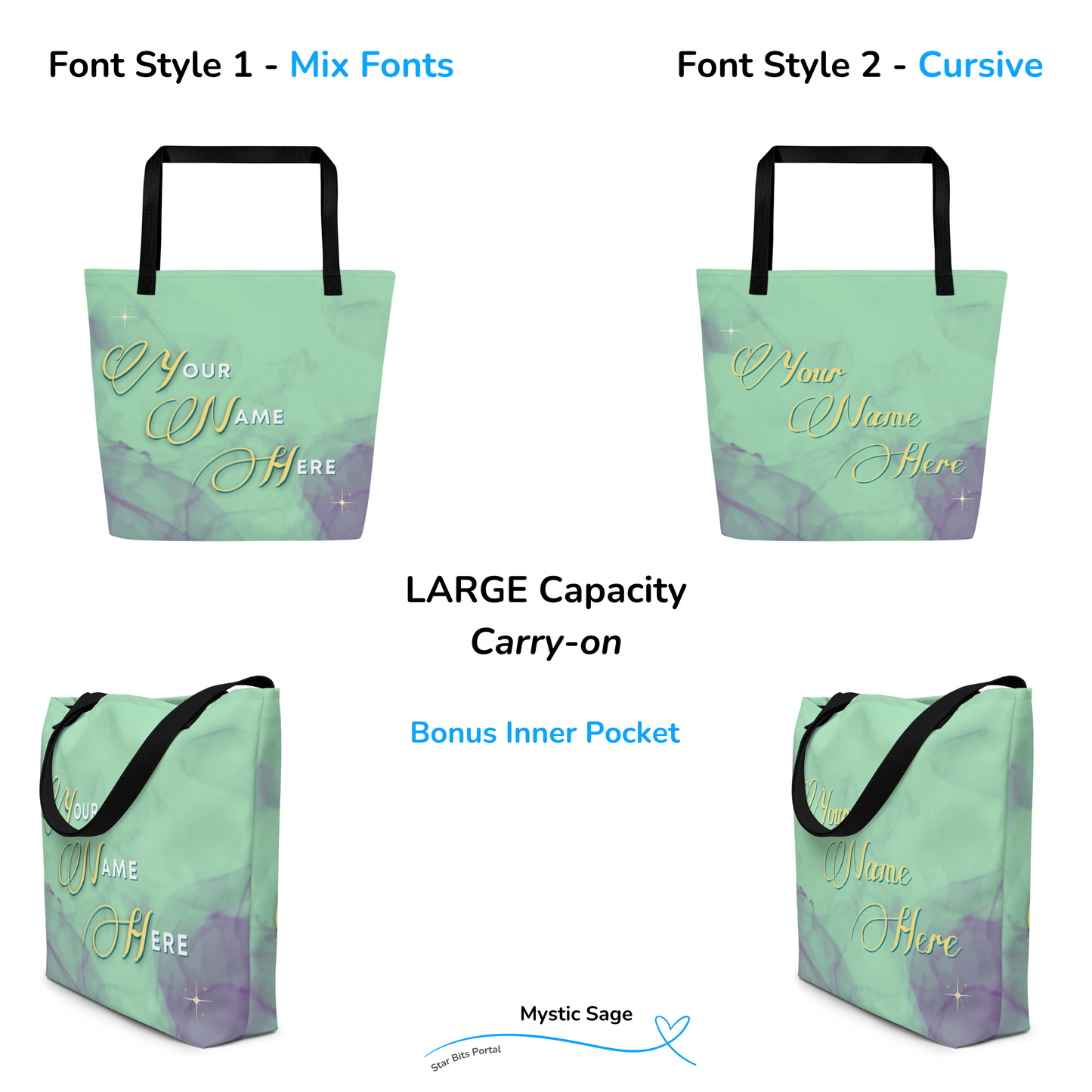 TOTE BAG - Tranquil Tide