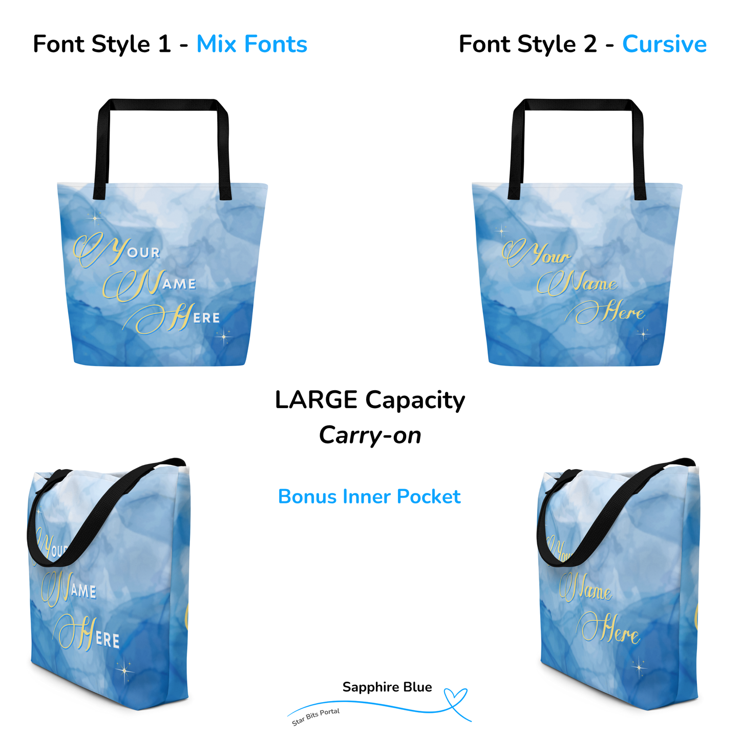 TOTE BAG - Tranquil Tide