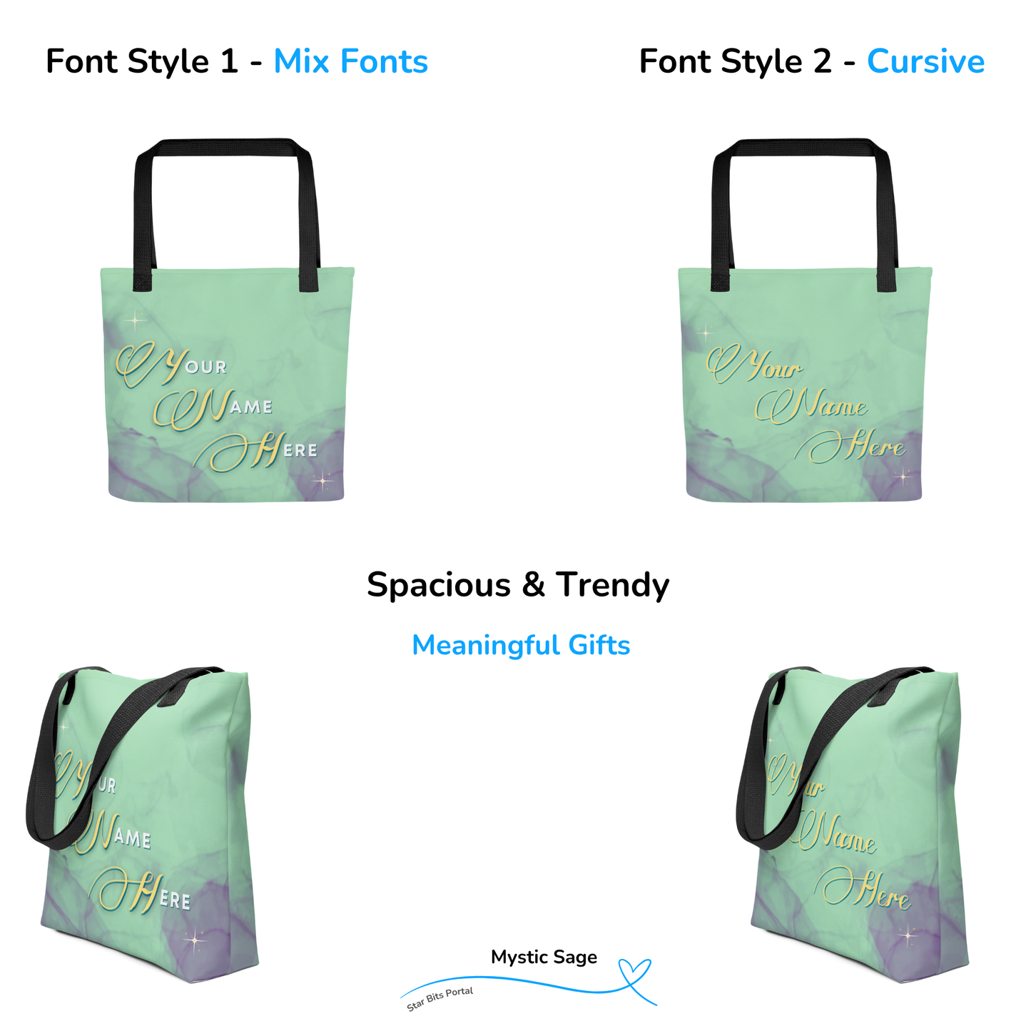 TOTE BAG - Tranquil Tide