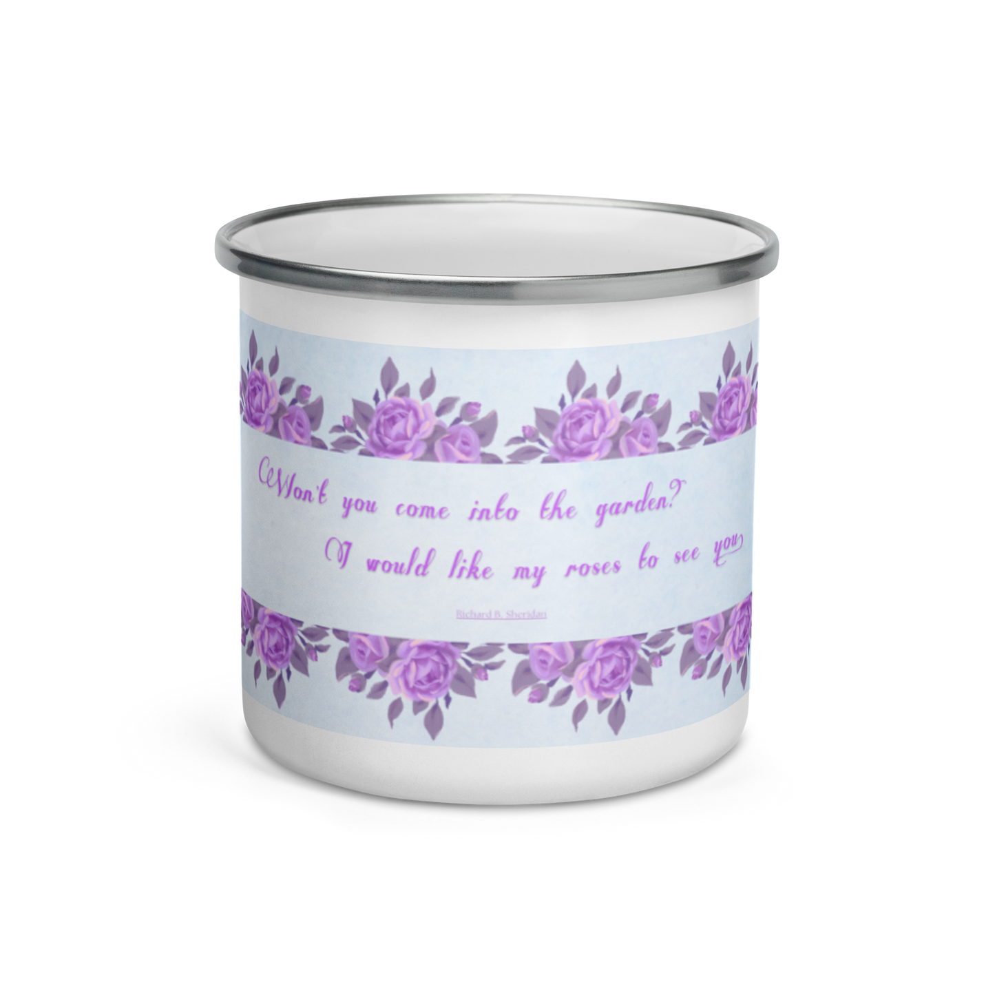 ENAMEL MUG - Pink Blossoms