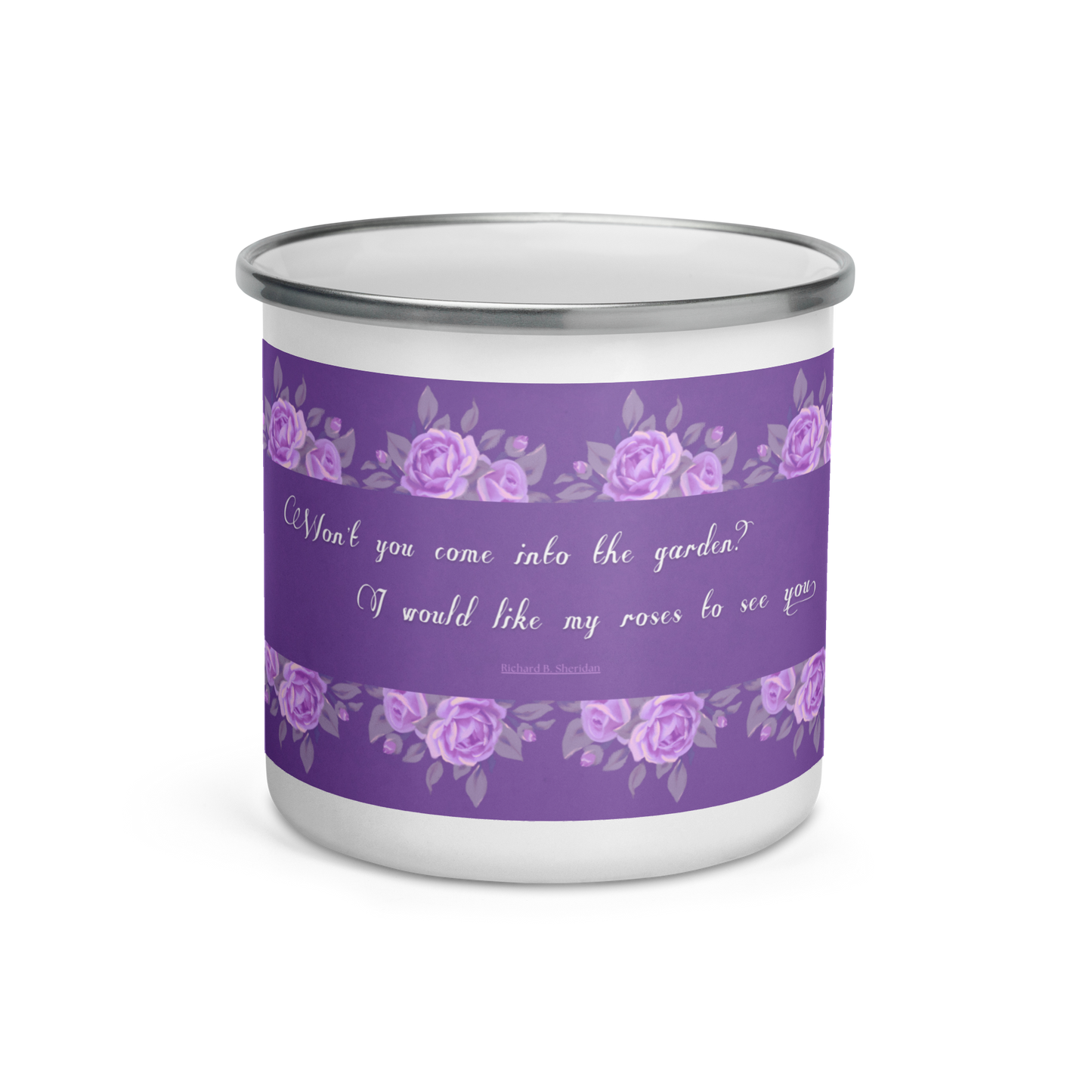 ENAMEL MUG - Pink Blossoms