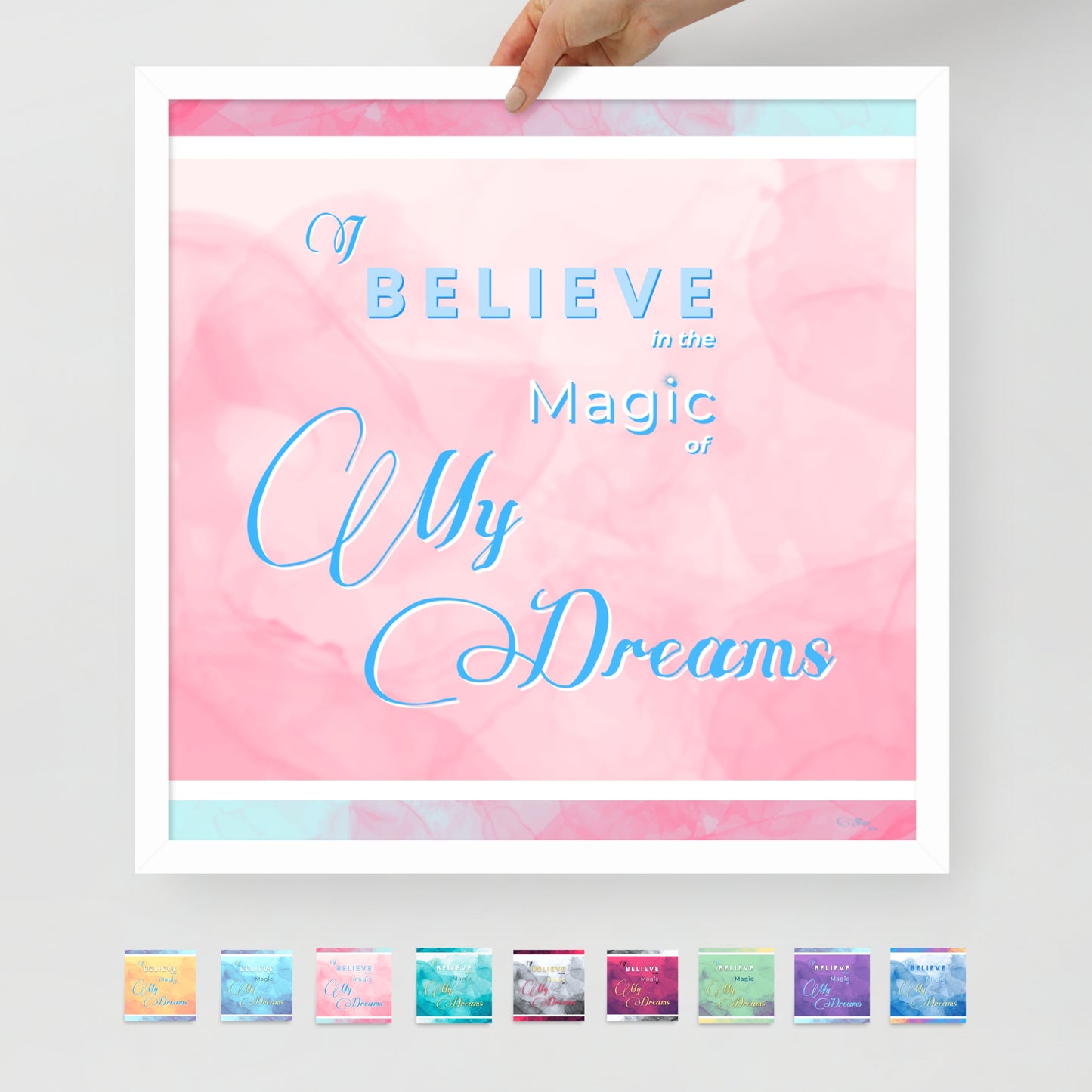 POSTER PRINT (Square) - Tranquil Tide