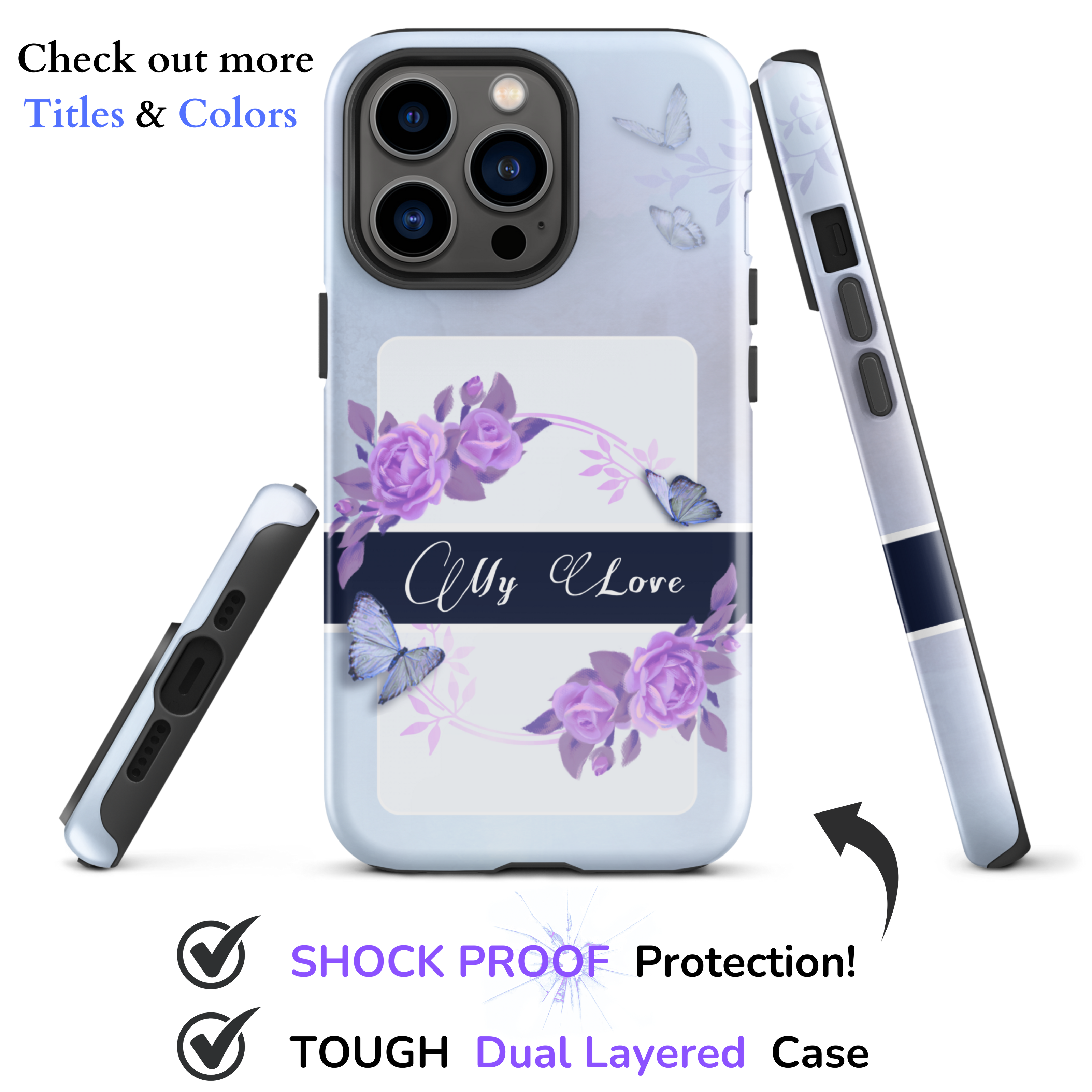 iphoneCaseCover_13Pro_FrenchCountryPinkFloralDesign_Butterfly_MyLove_RomanticGifts_StarBitsPortal