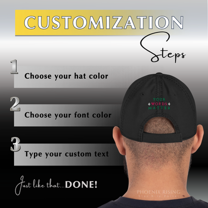 DISTRESSED DAD HAT - Phoenix Rising