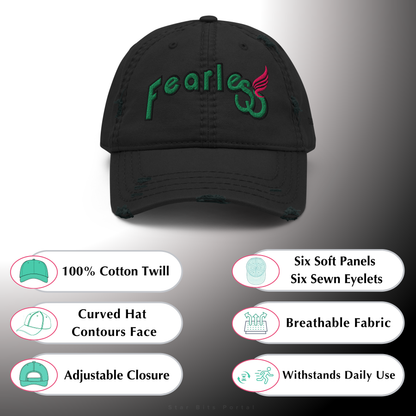DISTRESSED DAD HAT - Phoenix Rising